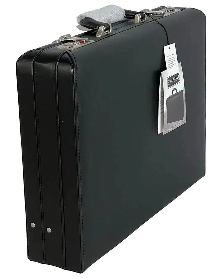 Heritage Travelware Business Attache Briefcase New: Elevate your professional style with this Heritage Travelware Business Attache Briefcase, designed for durability and functionality. New