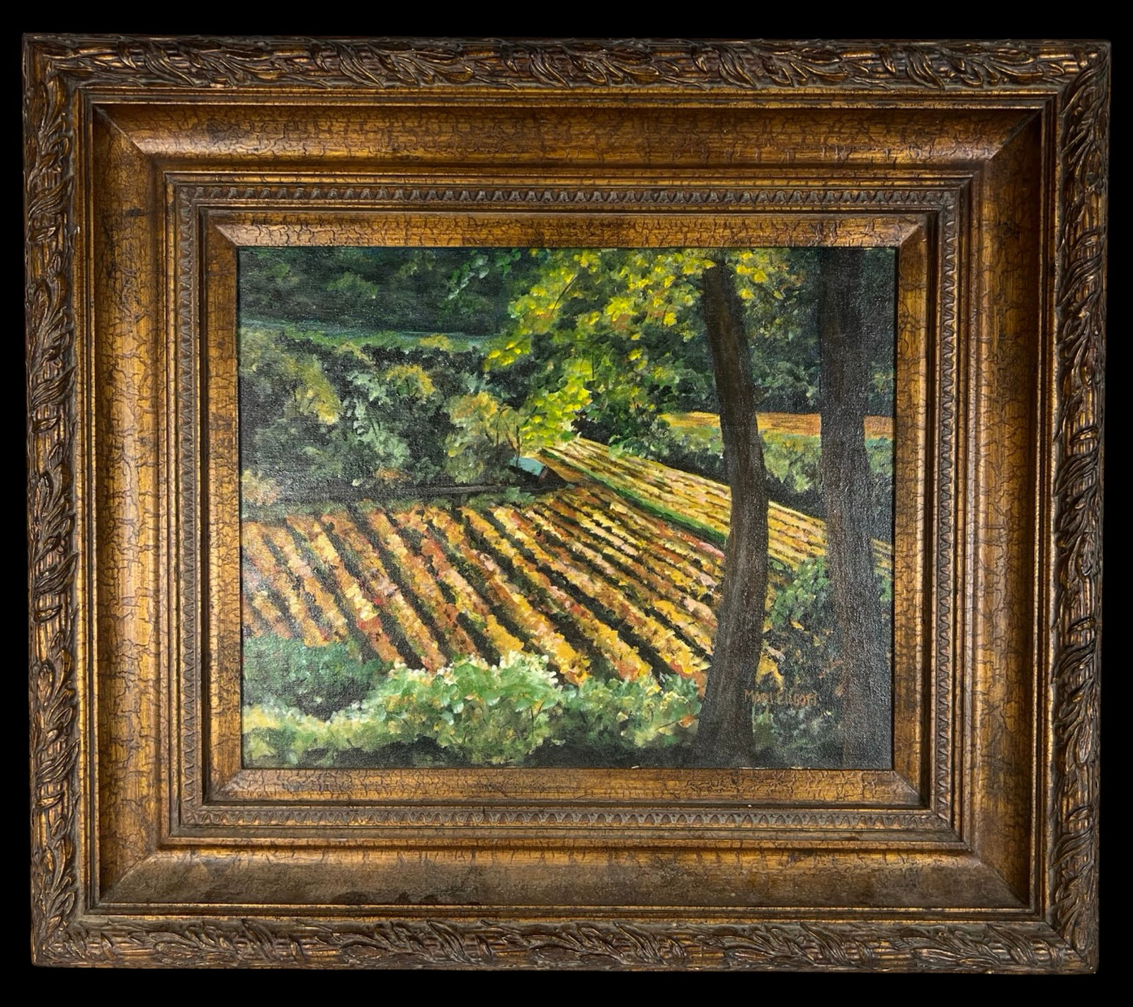 Mari Elliott - Rural Landscape Oil Painting (1 of 4)