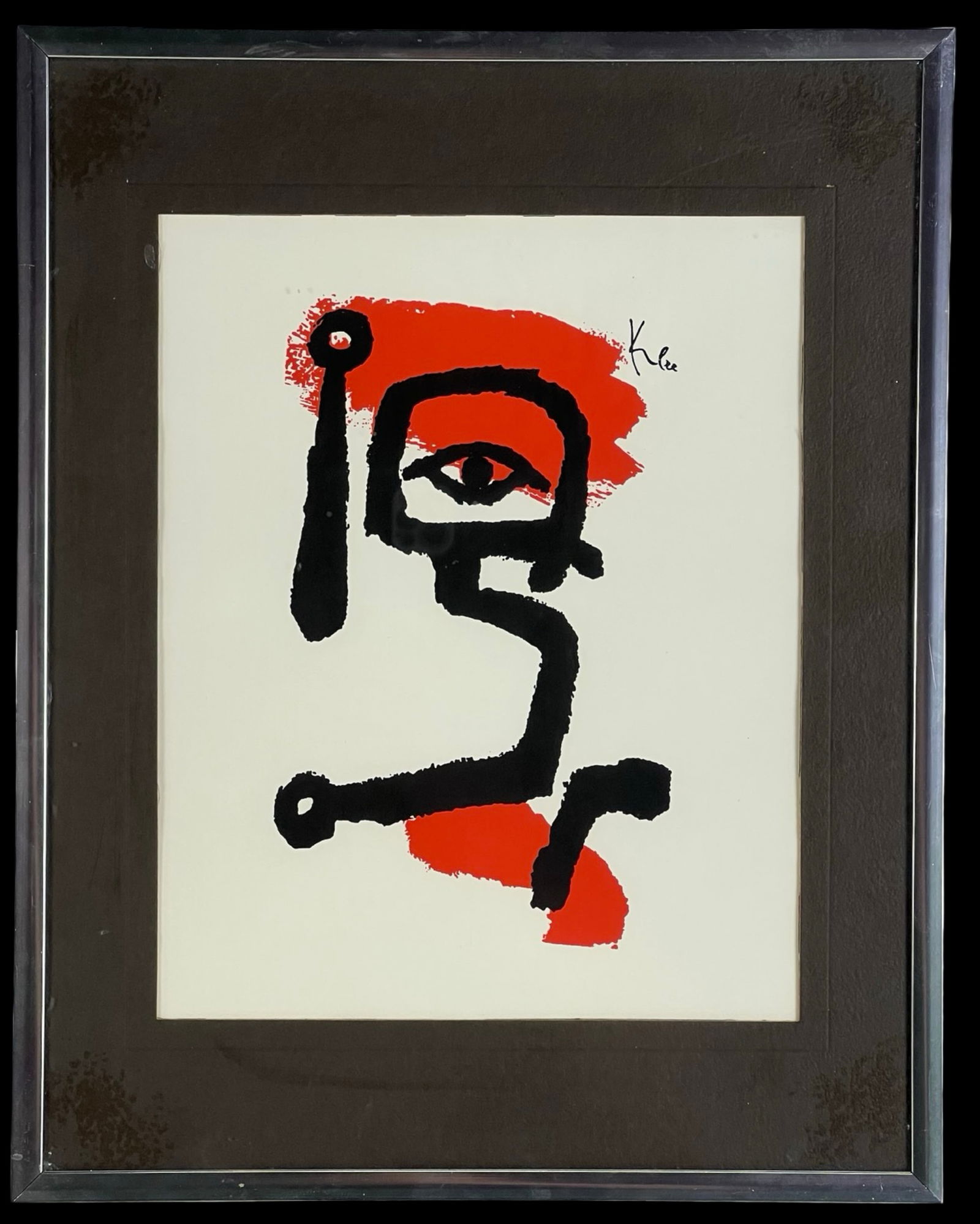 Paul Klee Der Paukenspieler Drummer Boy Lithograph (1 of 2)