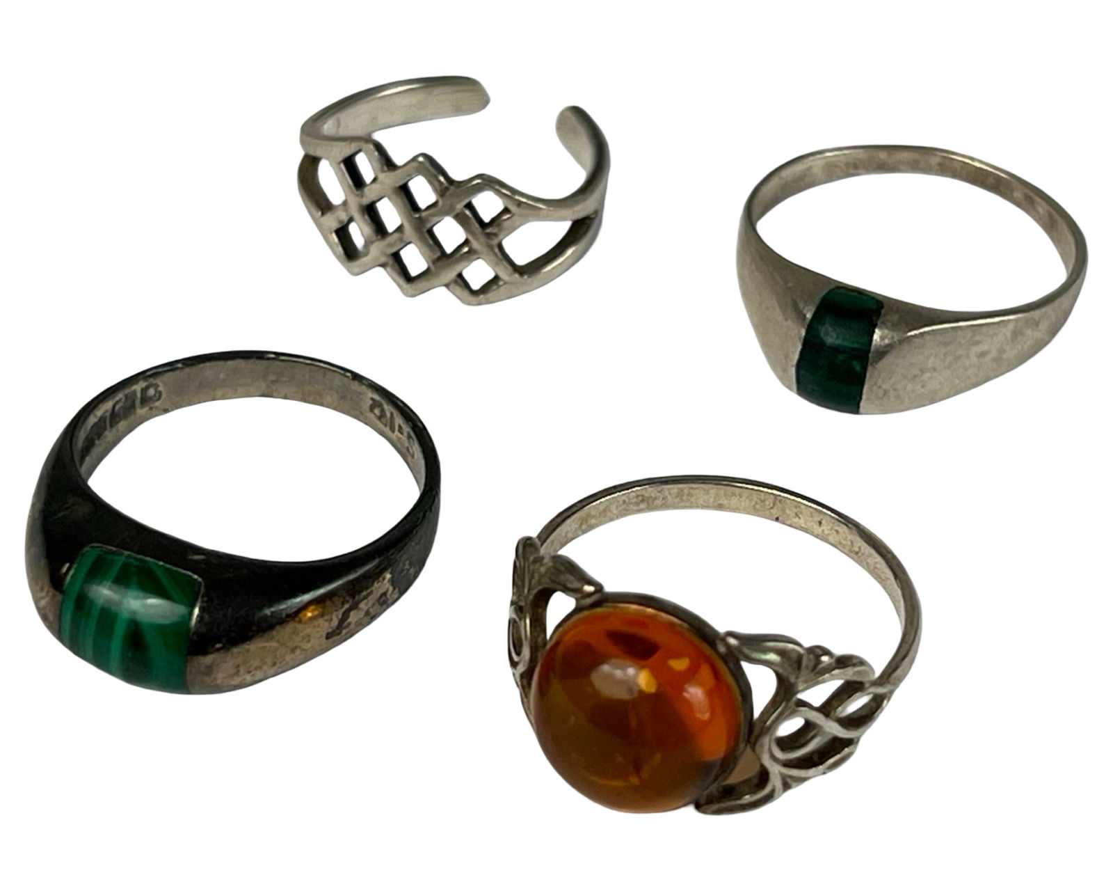 Group of Sterling Silver Lady's Rings (1 of 2)