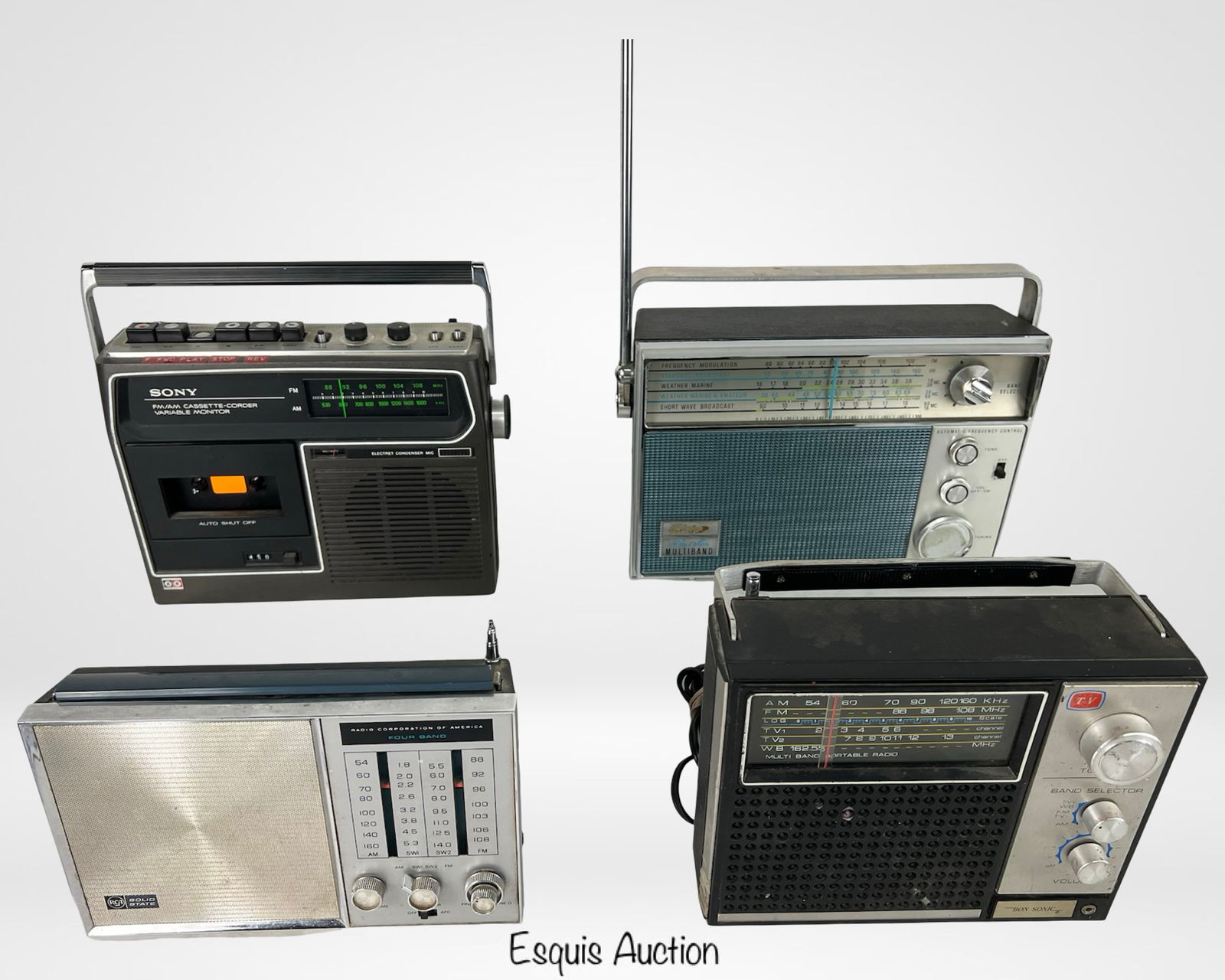 Group of 1960's Transistor Radios- Zenith, RCA, So (1 of 5)