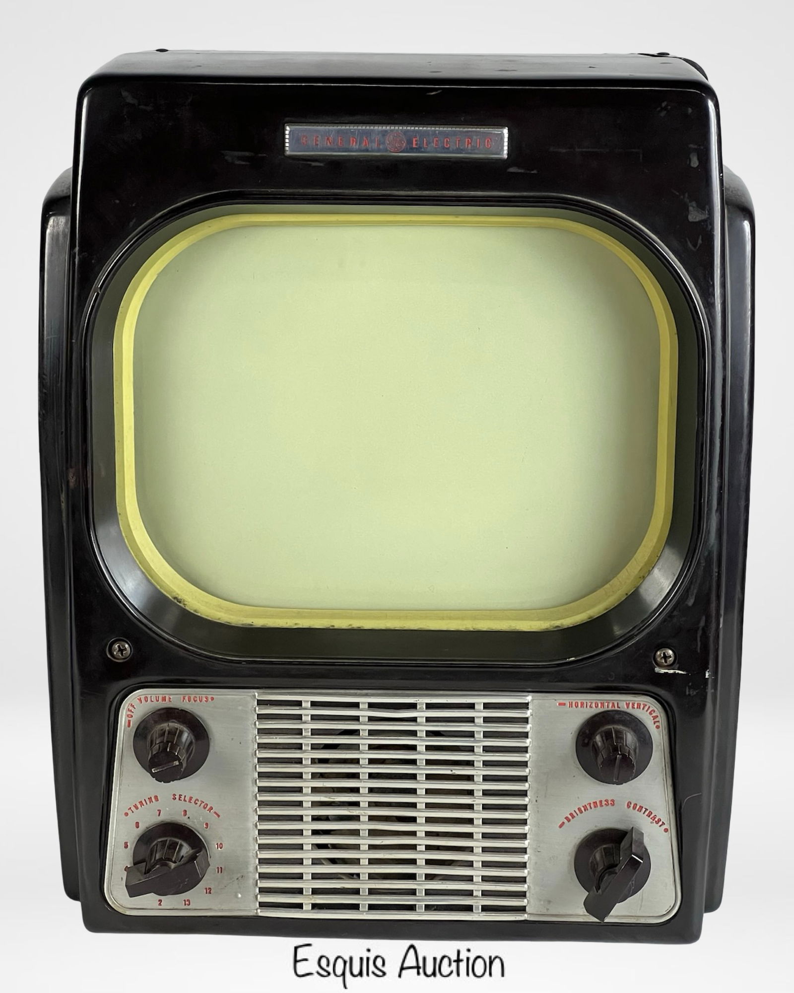 1949 General Electric "Locomotive" Model 800 TV (1 of 5)