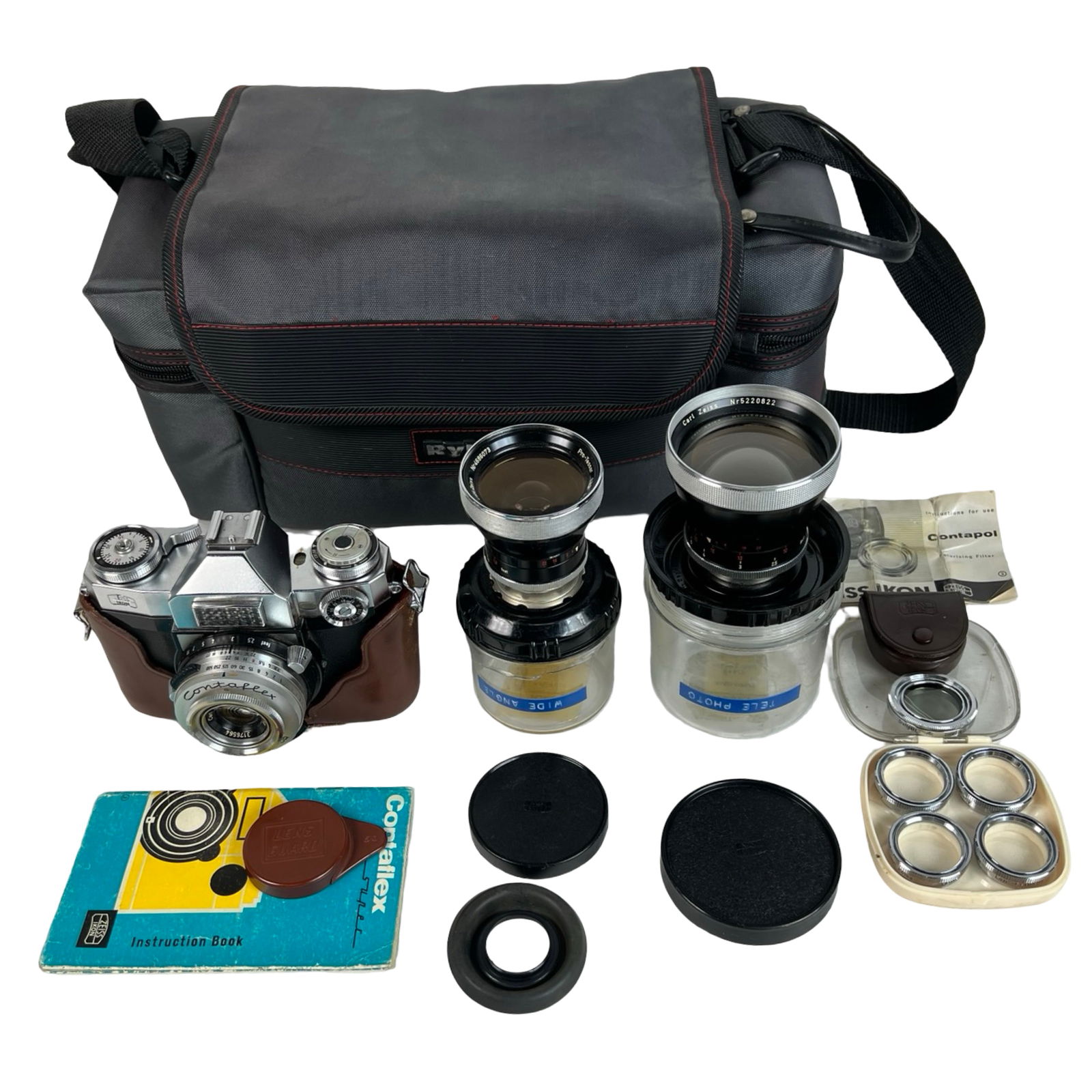 Zeiss Ikon Contaflex Camera with Lenses & Accesso (1 of 7)