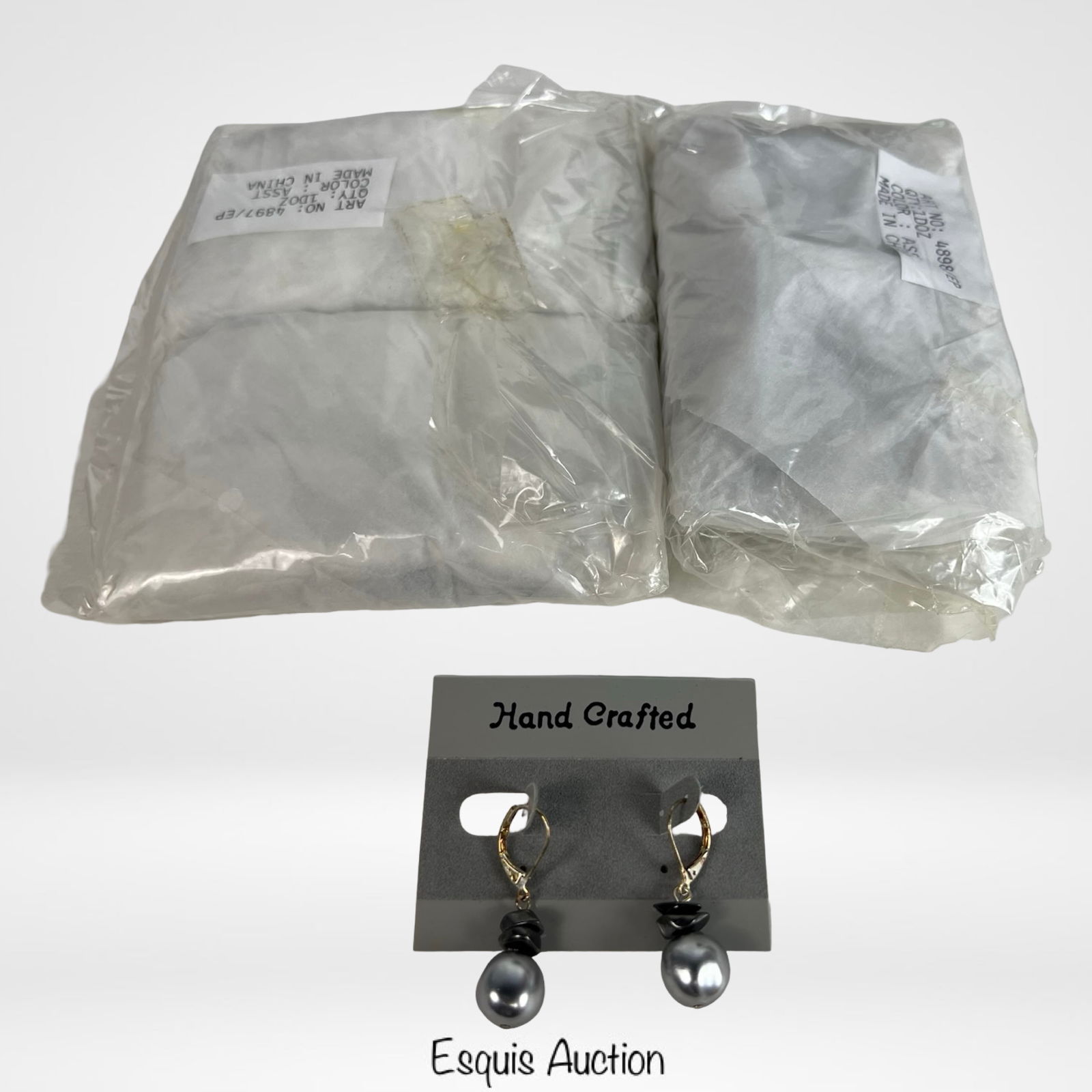 Two Dozen New Old Stock Handcrafted Drop Earrings (1 of 1)