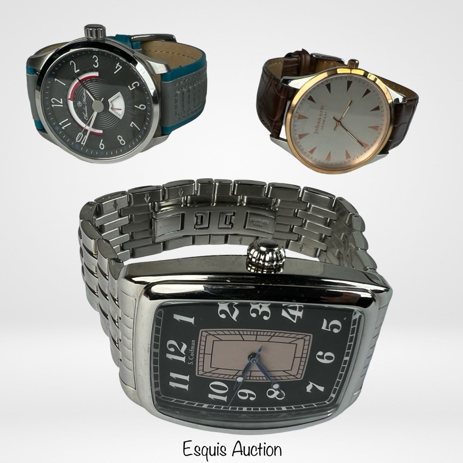 Men's Designer Wrist Watches- S. Coifman, Johan Er (1 of 9)
