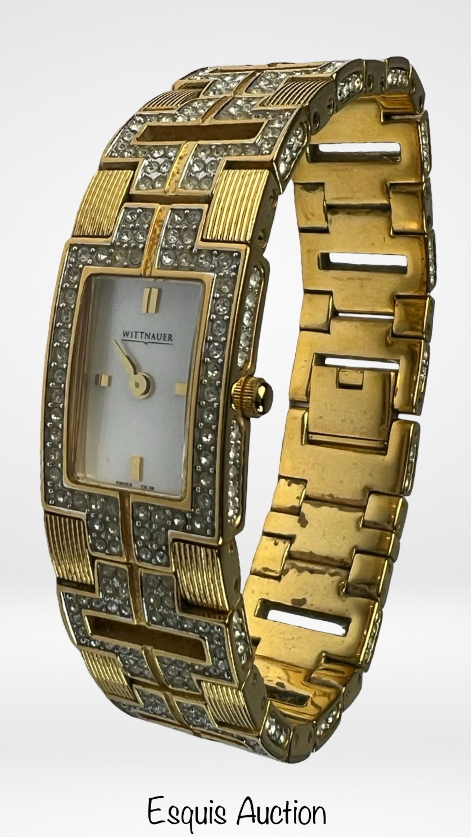 Wittnauer Sapphire Crystal Women's Wrist Watch: Wittnauer Sapphire Crystal Women's Wrist Watch. Good overall condition, untested w/o battery.