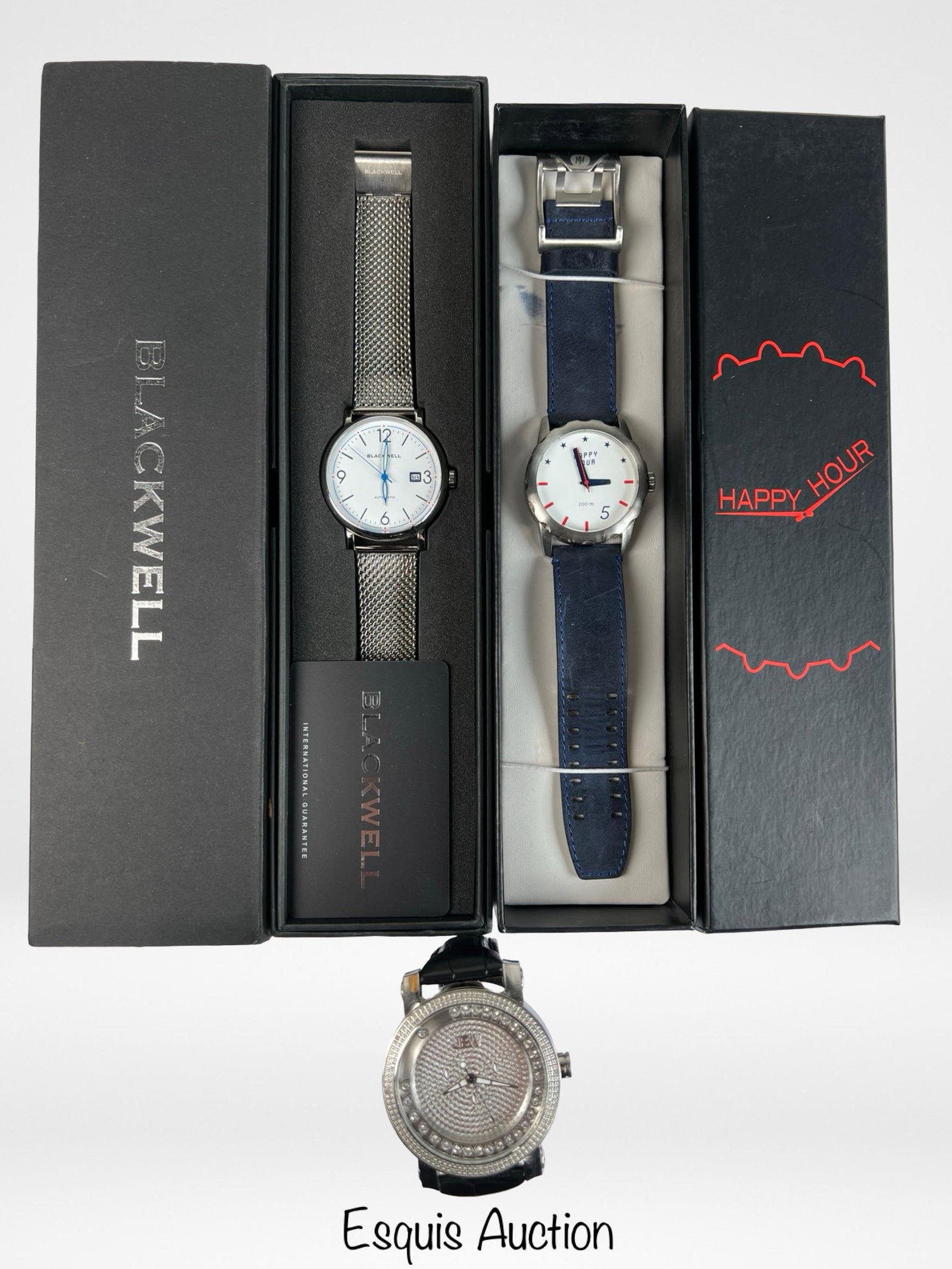 Men's Designer Wrist Watches- JBW Hendrix Diamond (1 of 5)