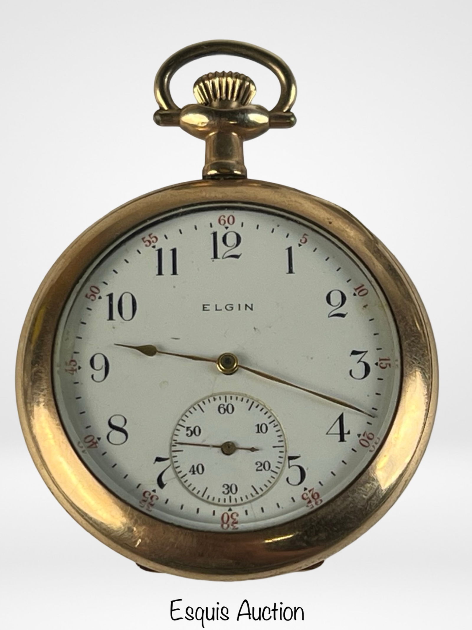 Antique Elgin 15 Jewels Pocket Watch- Gold Filled (1 of 4)
