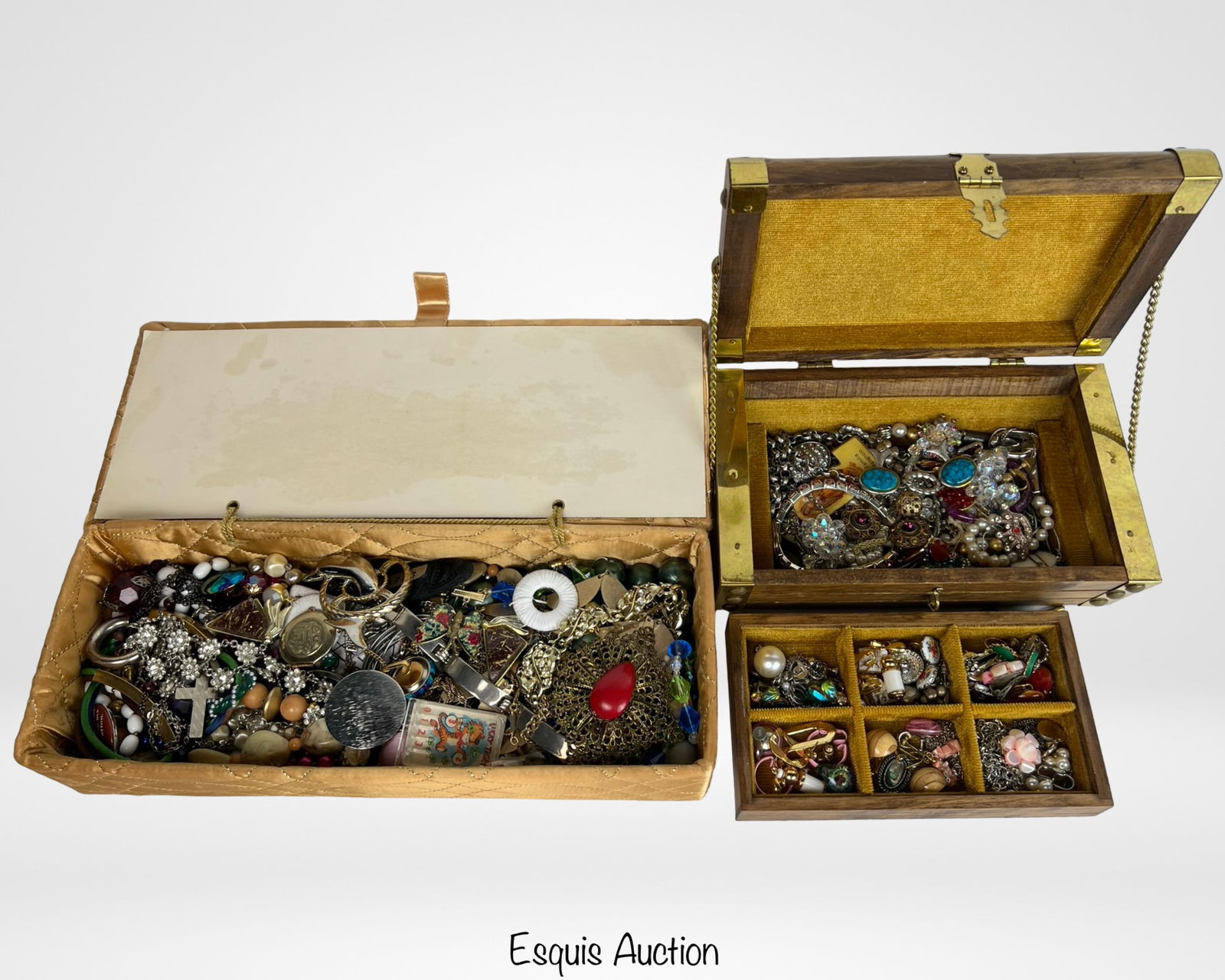 2 Boxes full of Unsearched Costume Jewelry (1 of 6)