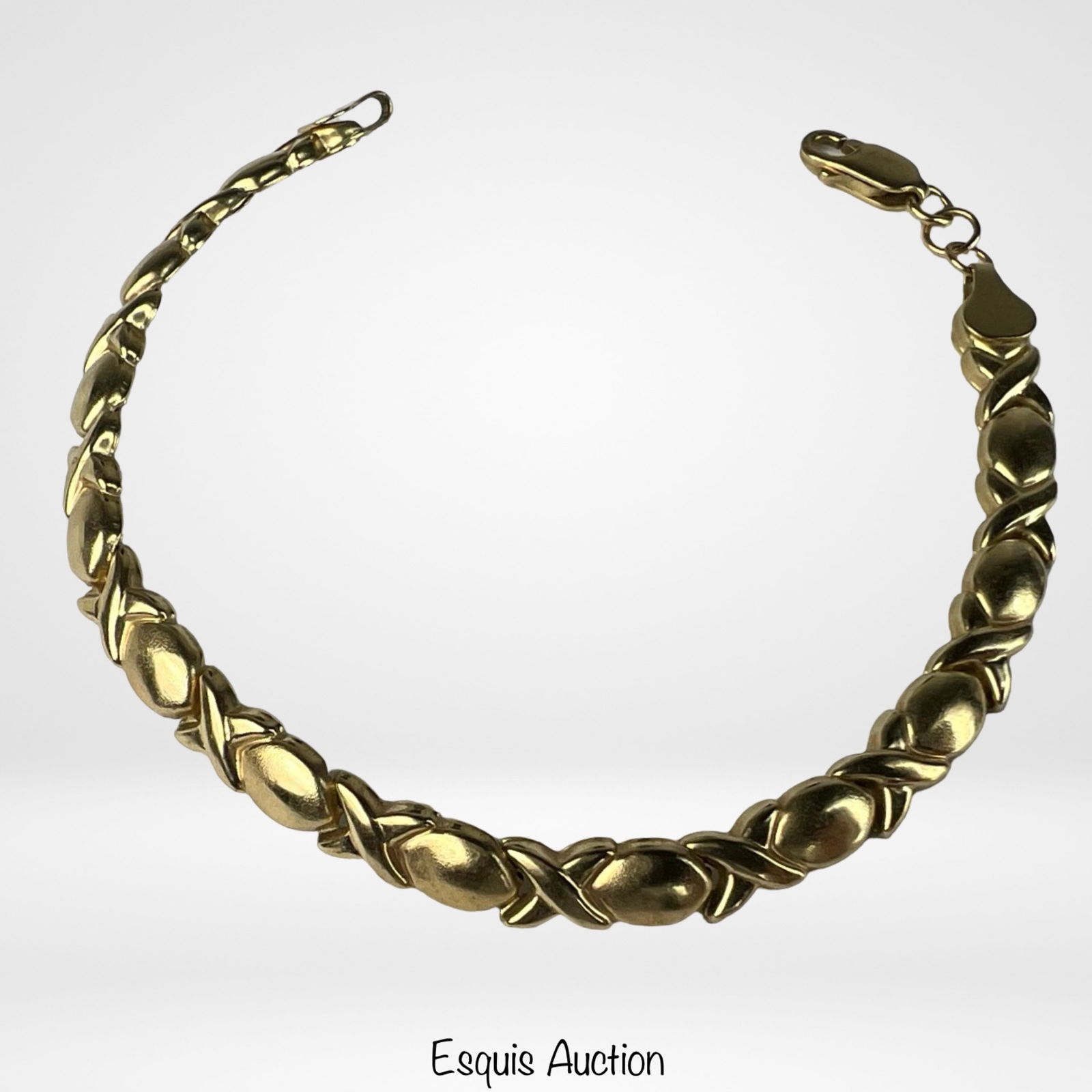 14K Gold Lady's Link Bracelet (1 of 3)