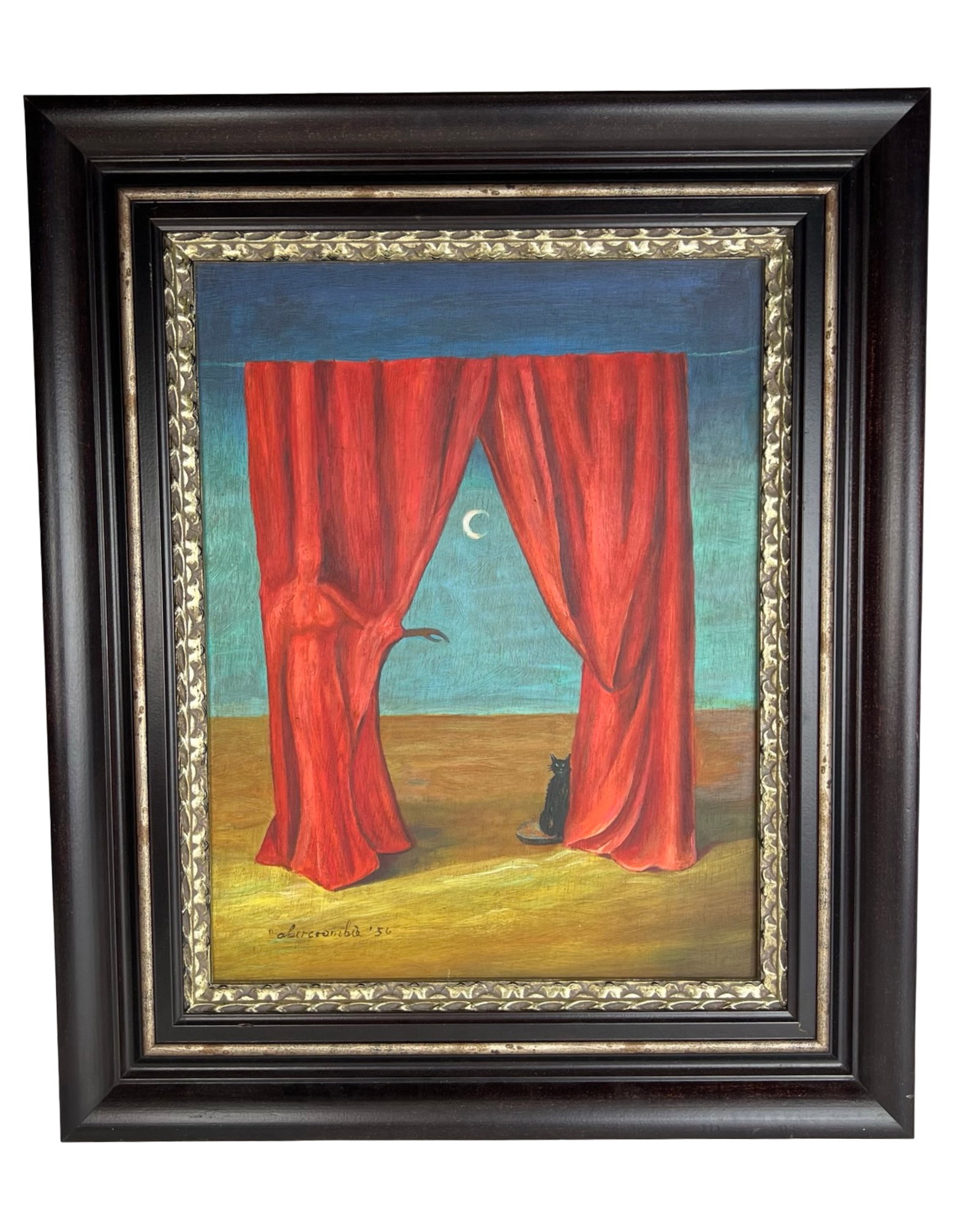 Gertrude Abercrombie (Attrib)- Surrealist Painting (1 of 4)