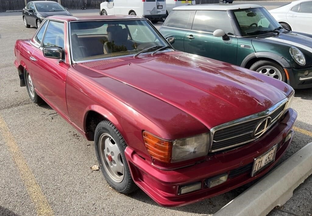 1978 Mercedes-Benz 450SL Convertible Roadster (1 of 18)