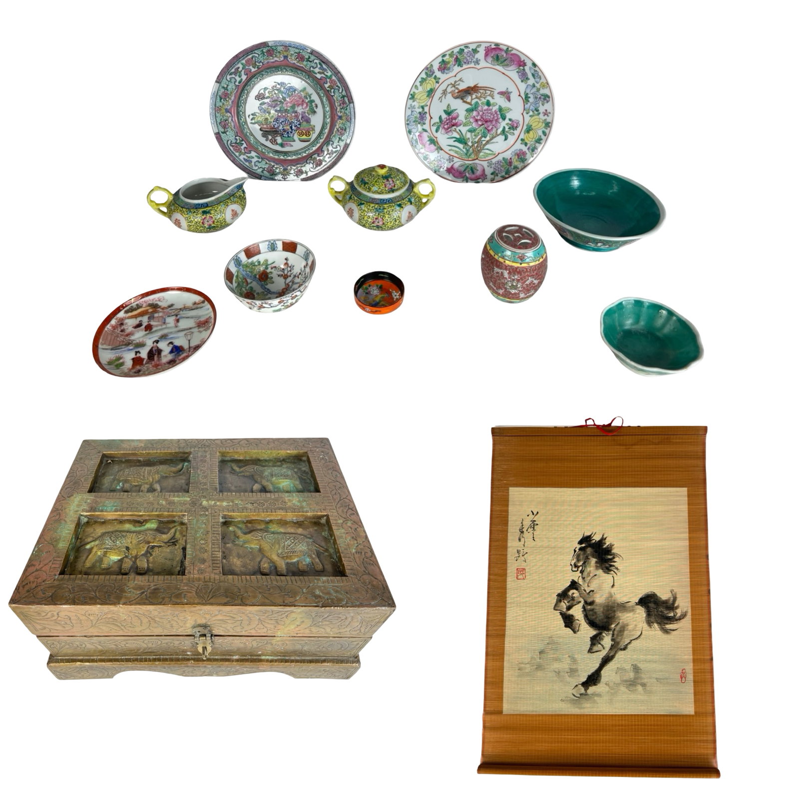 Asian Decorative Arts Lot - Chinese  Porcelain, Ch (1 of 16)