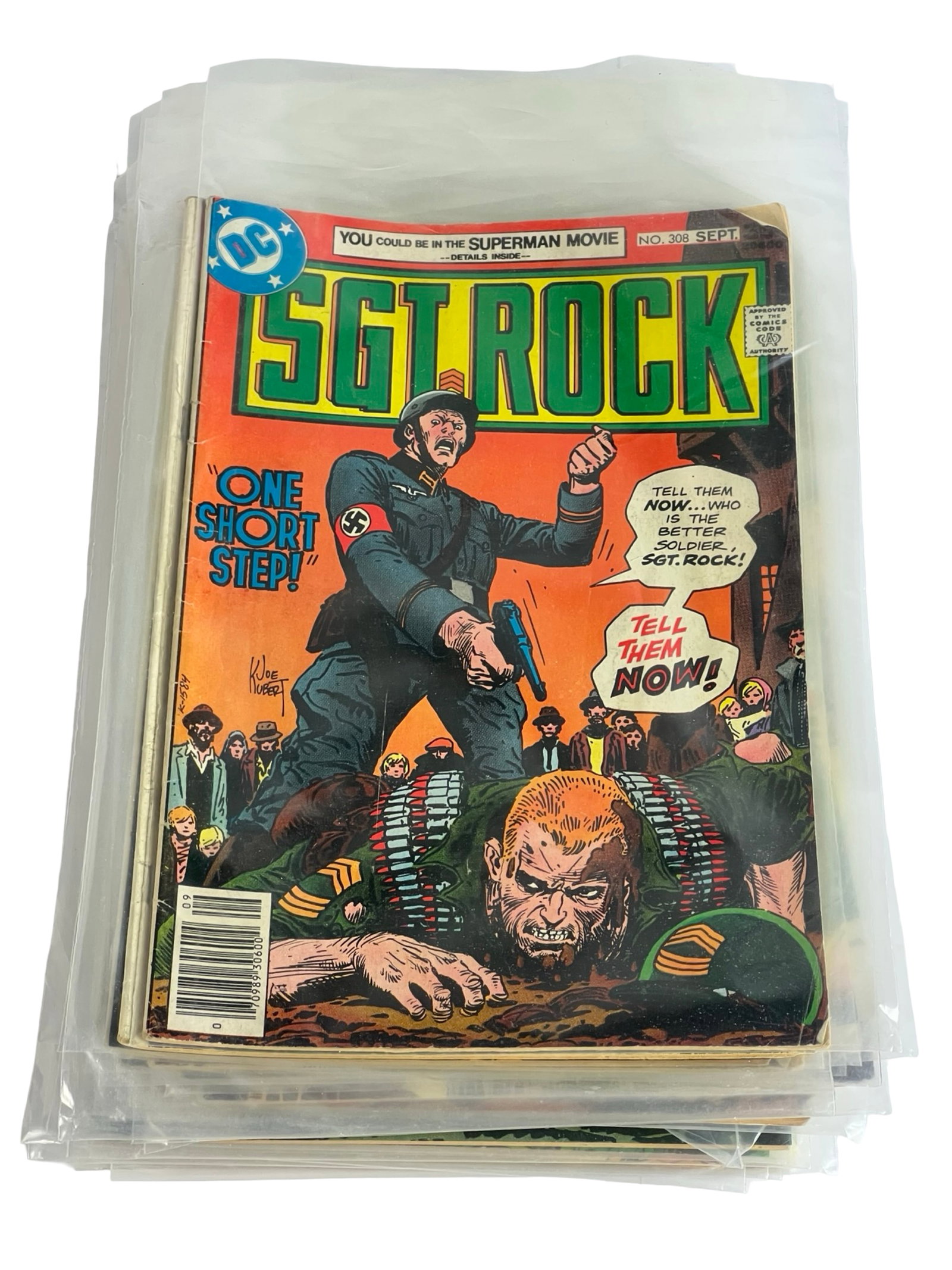 Collection of  DC Comics Sgt. Rock War Comics (1 of 7)