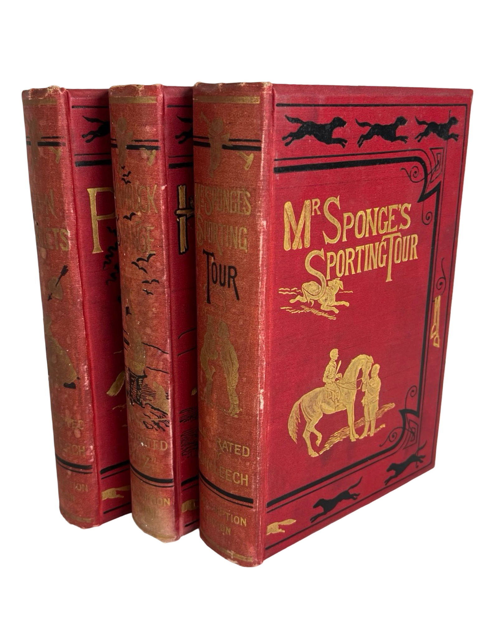 Antique Victorian Sporting Trilogy Books- Surtees (1 of 7)