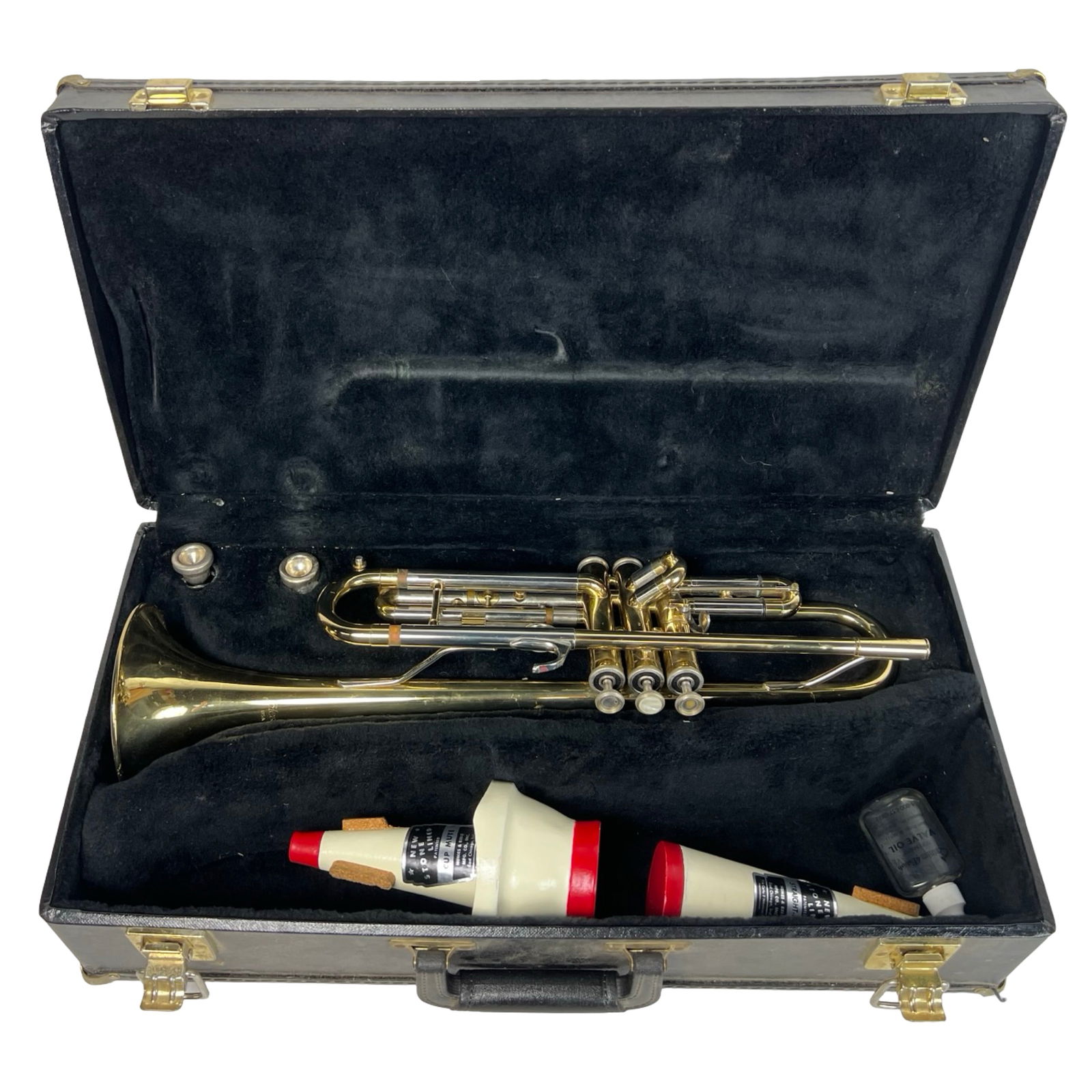 Blessing USA Brass Trumpet with Case (1 of 9)