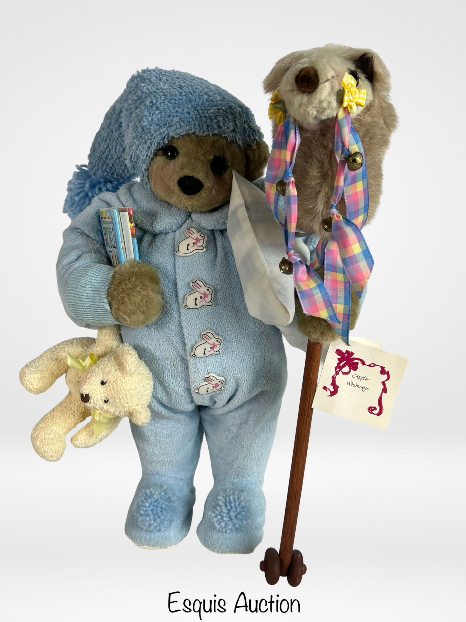 Apple Whimseys "I'll Never Grow Up" LE Teddy Bear (1 of 5)