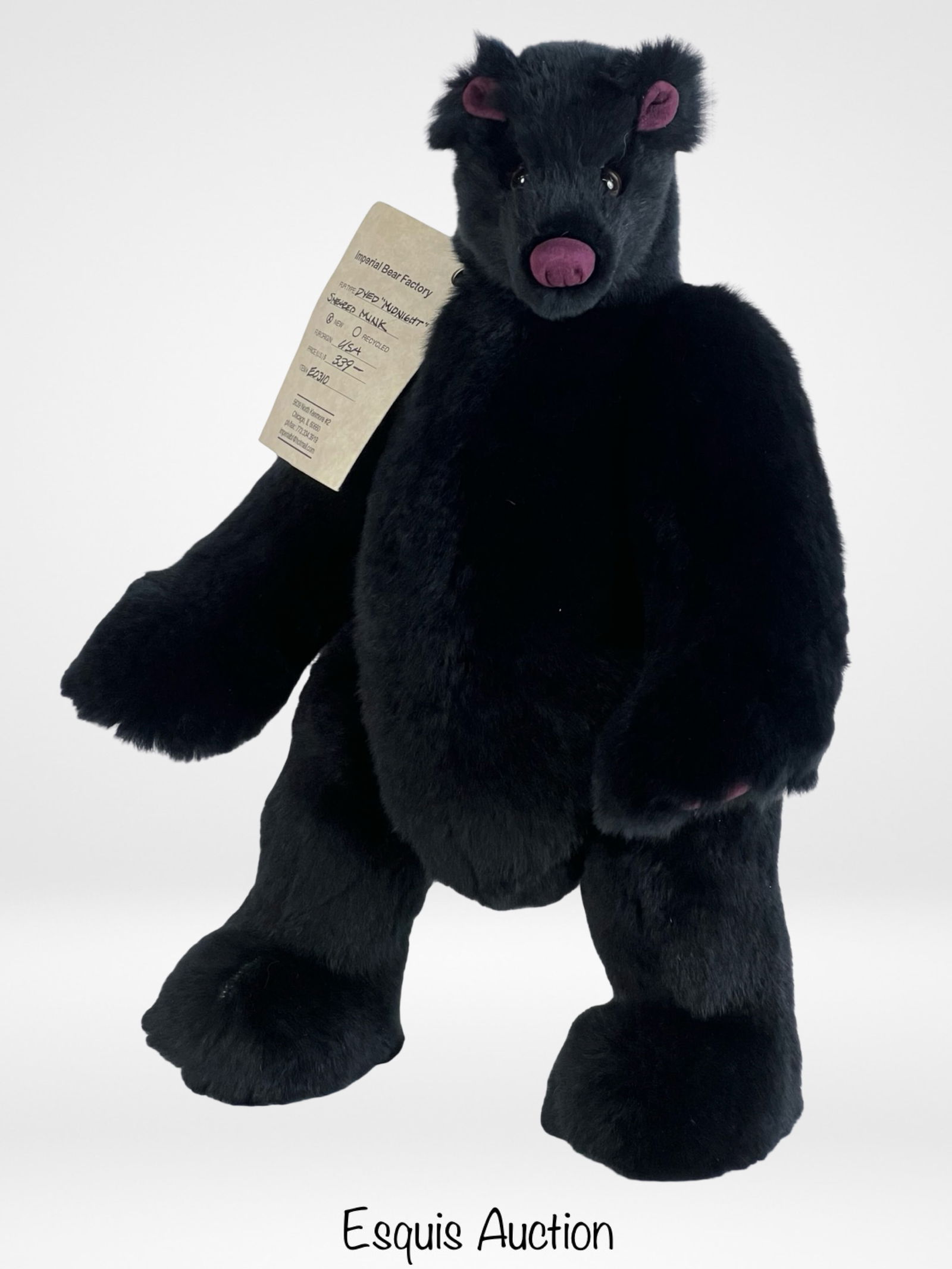 Imperial Bear Factory Teddy Bear - Genuine Mink (1 of 5)