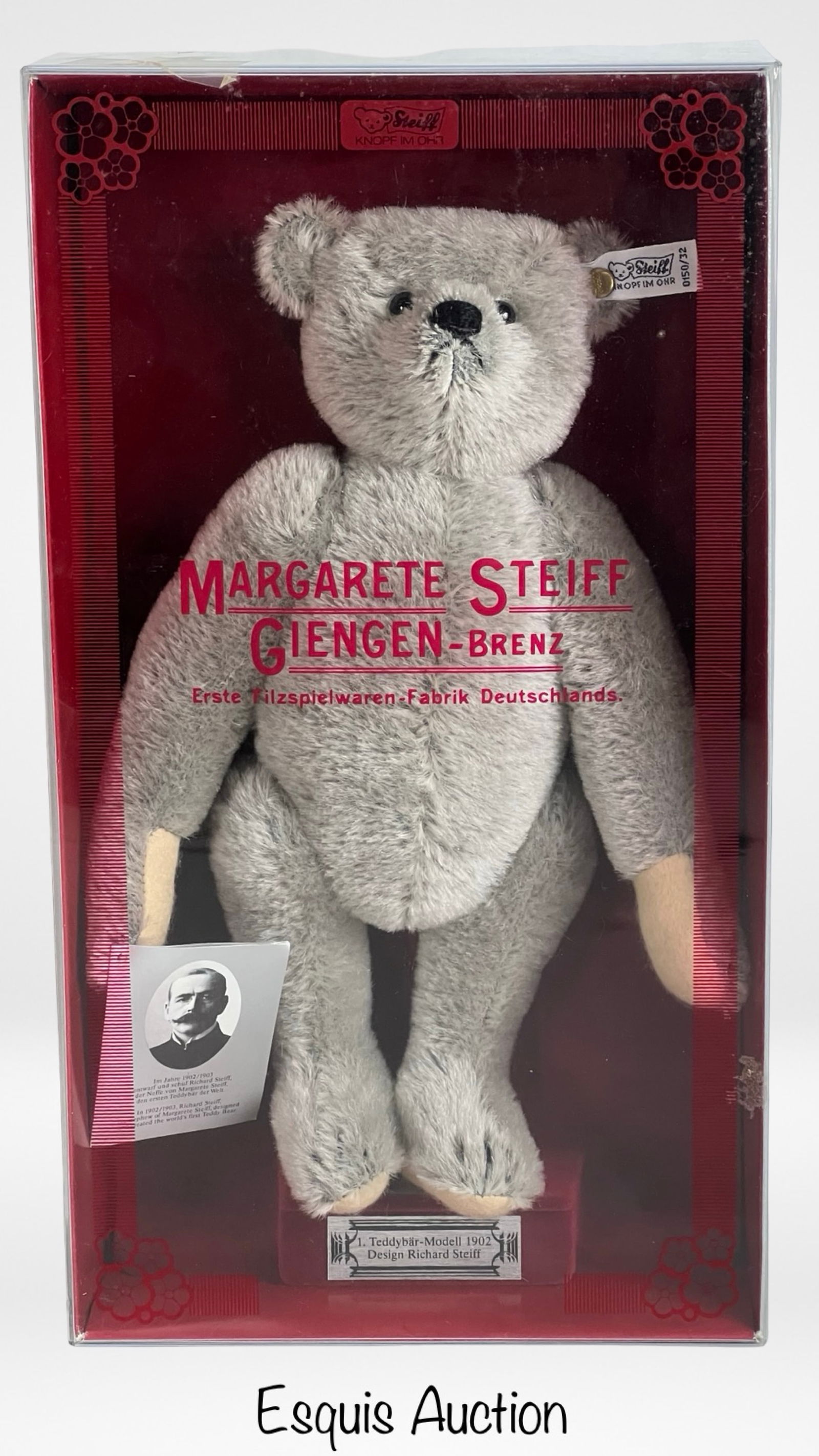 Steiff Richard Steiff 1902 Replica Teddy Bear - LE (1 of 4)