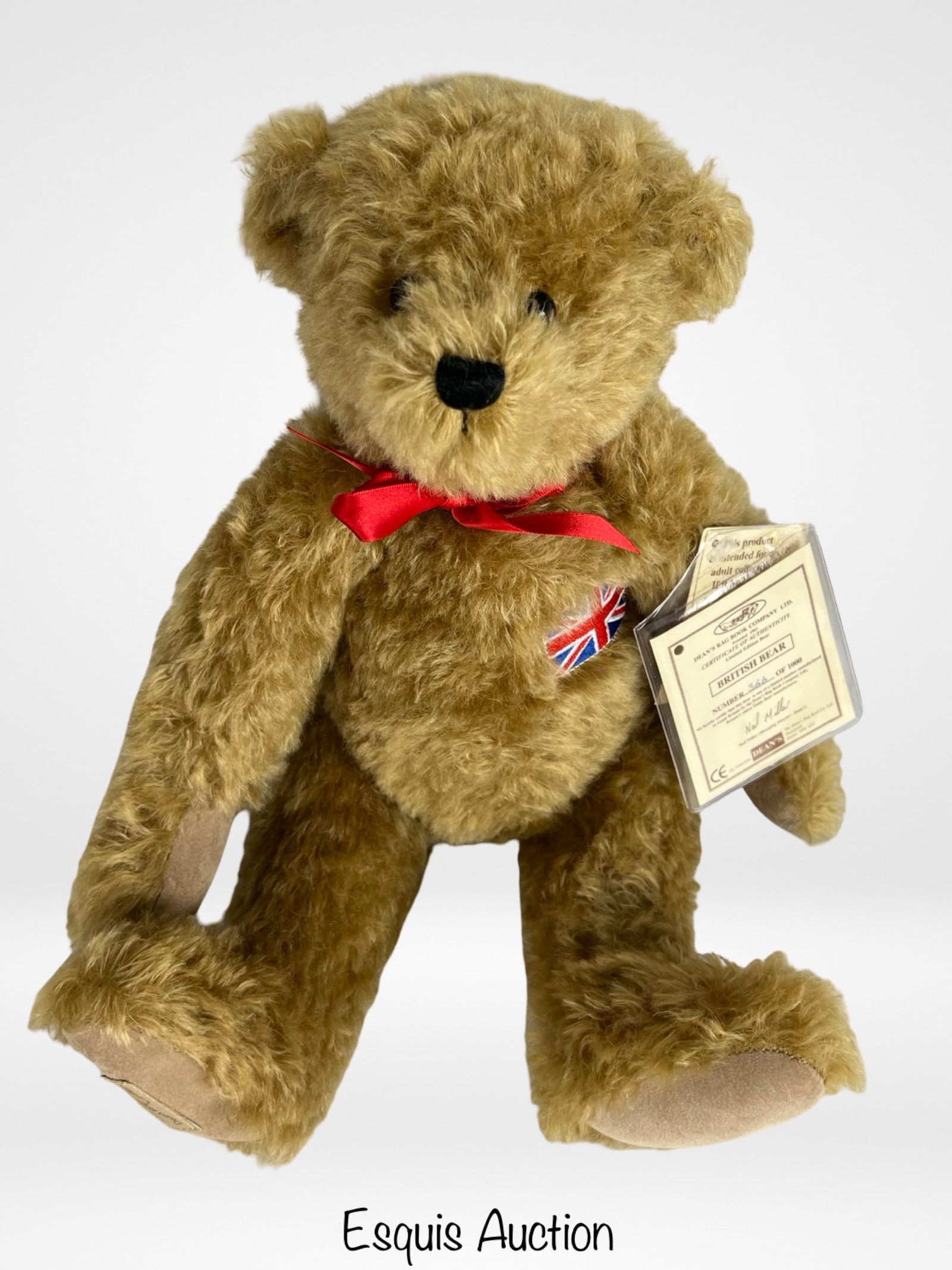 Dean's British Bear Limited Edition 16" Teddy Bear (1 of 4)