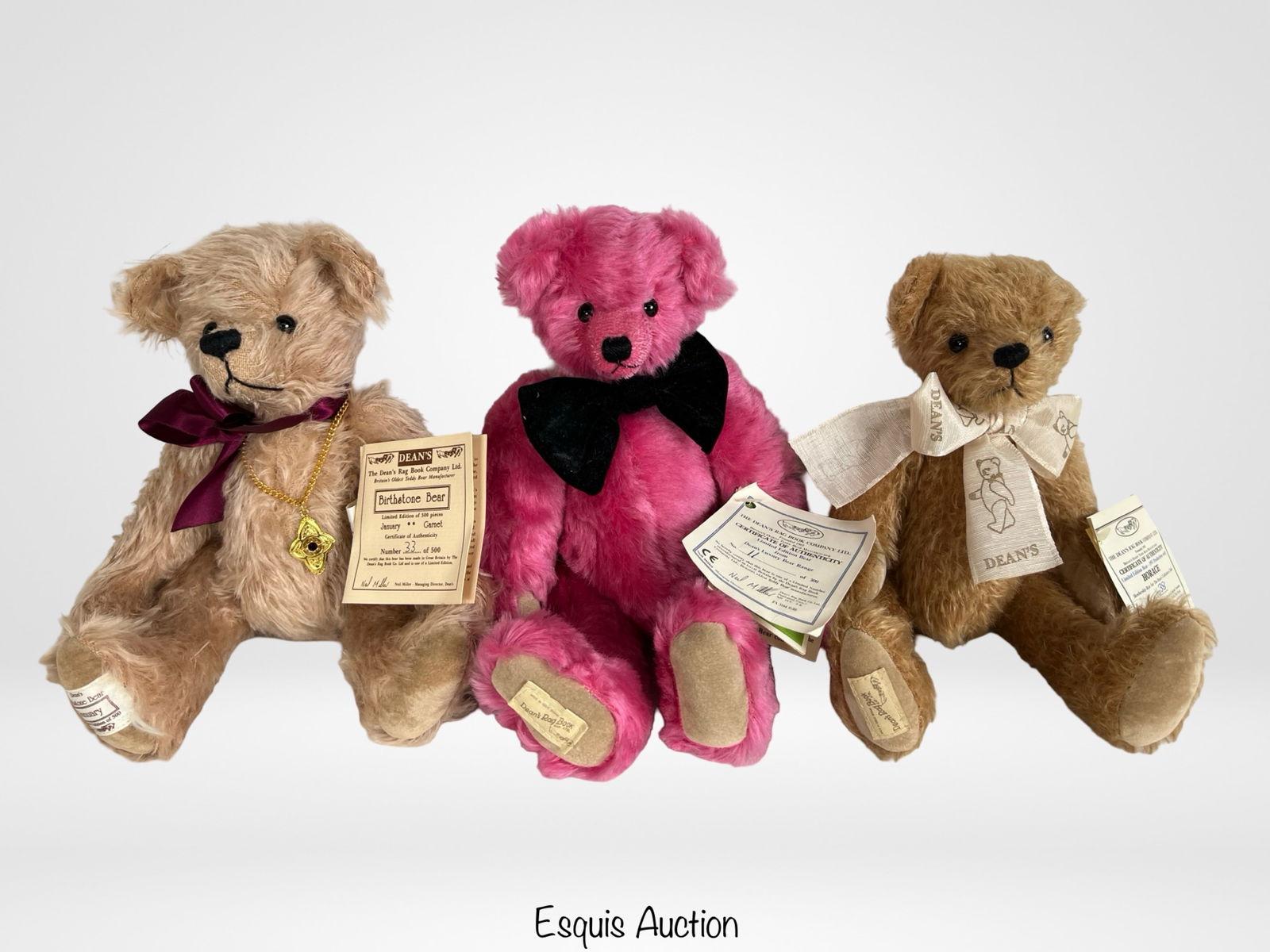 Dean's Rag Book Ltd Lim Edition Mohair Teddy Bears (1 of 9)