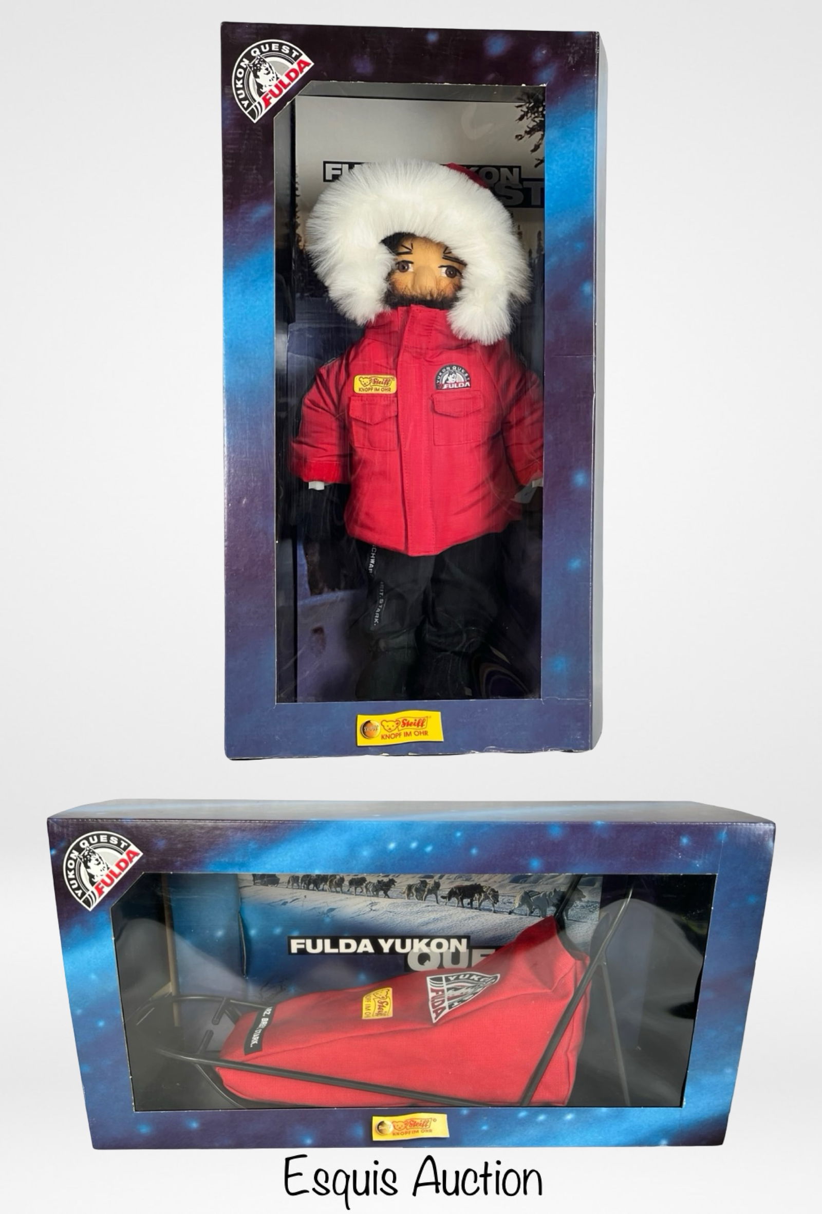 Steiff "Fulda Yukon Quest" Musher & Sledge LE Set (1 of 5)