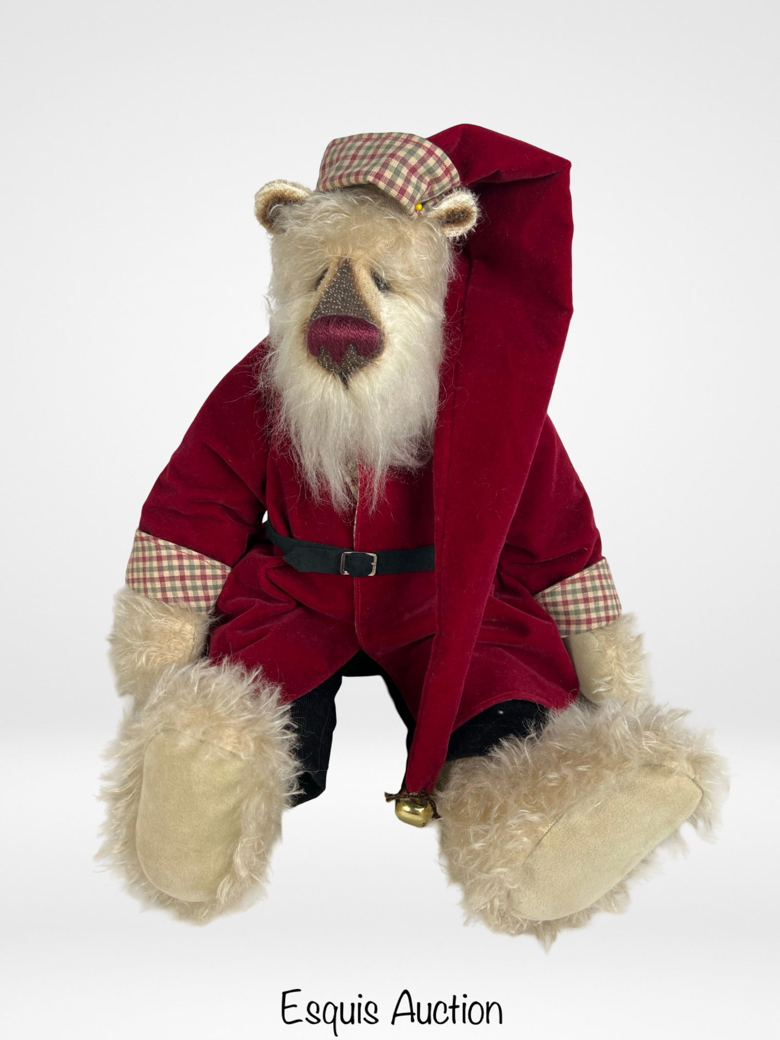 18" Artist Santa Bear by Jill Gygax (1 of 5)
