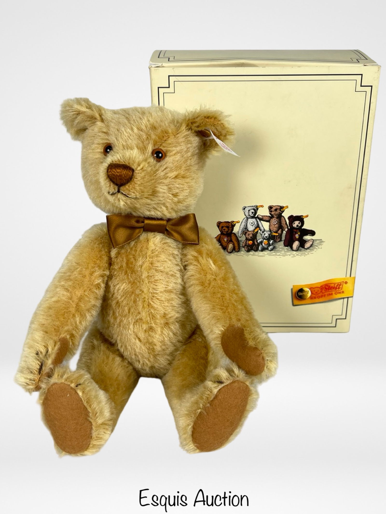 Steiff Limited Edition "George" Mohair Teddy Bear (1 of 3)