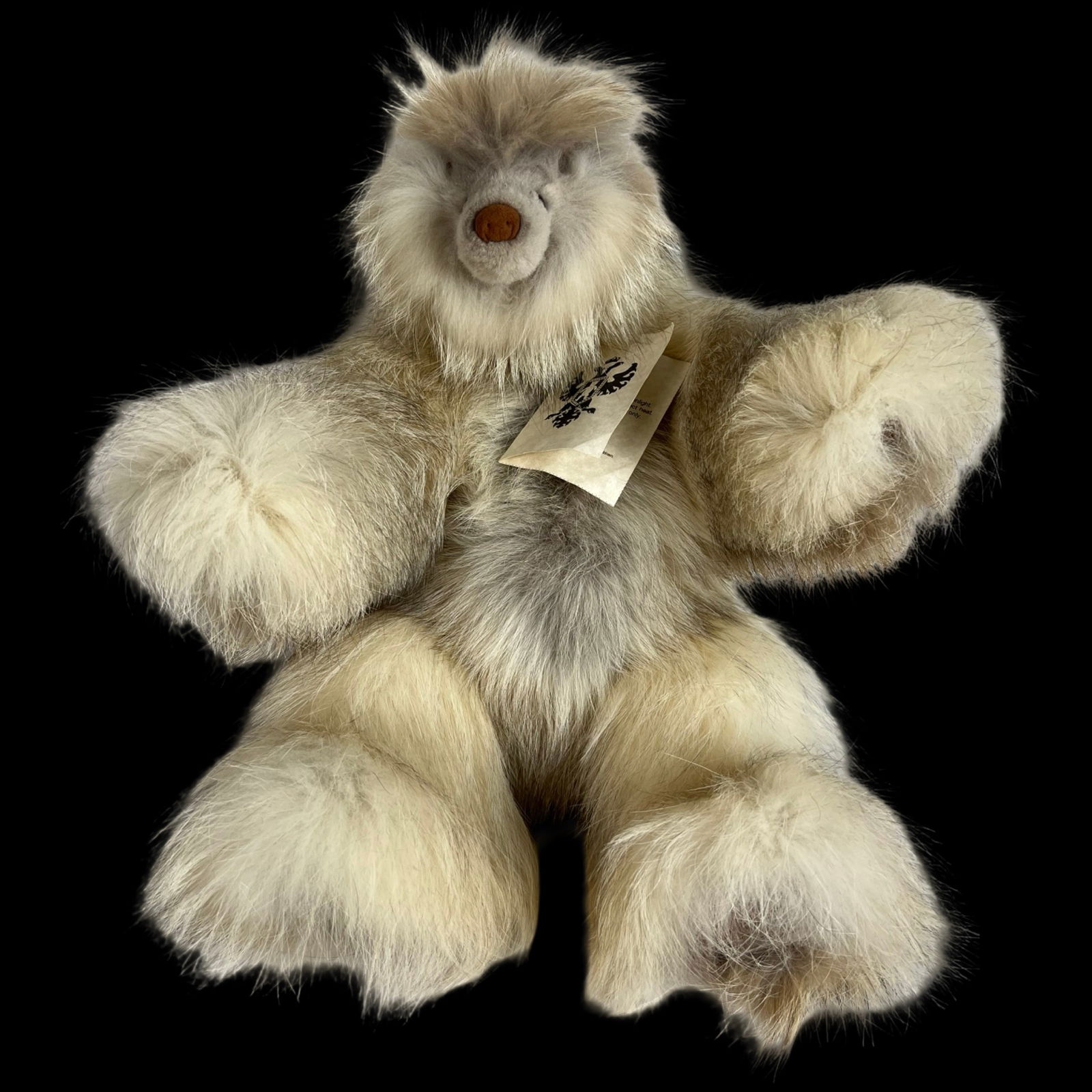 Imperial Bear Factory Crystal Fox Fur Artist Bear (1 of 6)