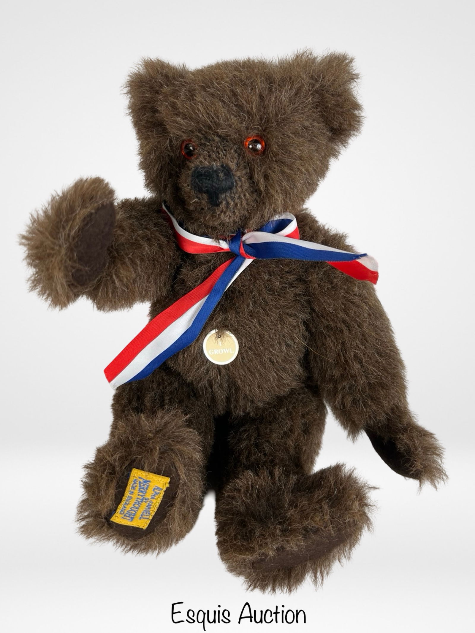 Merrythought Alpha Farnell Alpacca Growler Bear (1 of 3)