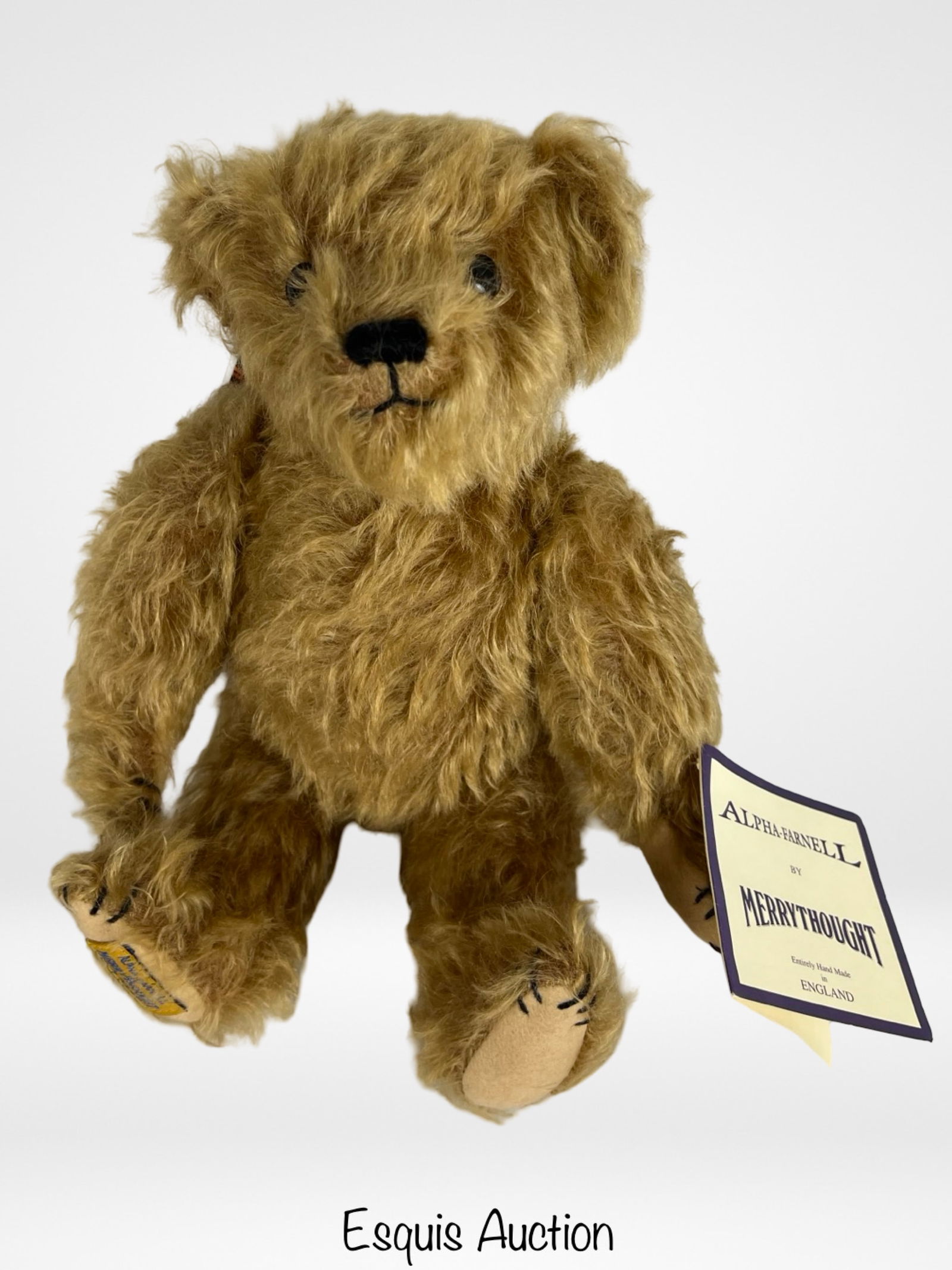 Merrythought 12" Witney Farnell LE Mohair Bear (1 of 3)