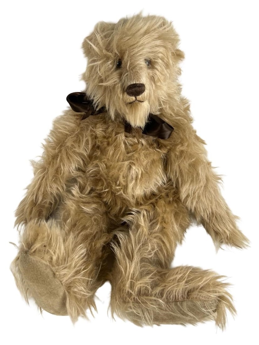 YesterBear "Fuzzy" Artist Mohair Teddy Bear (1 of 4)
