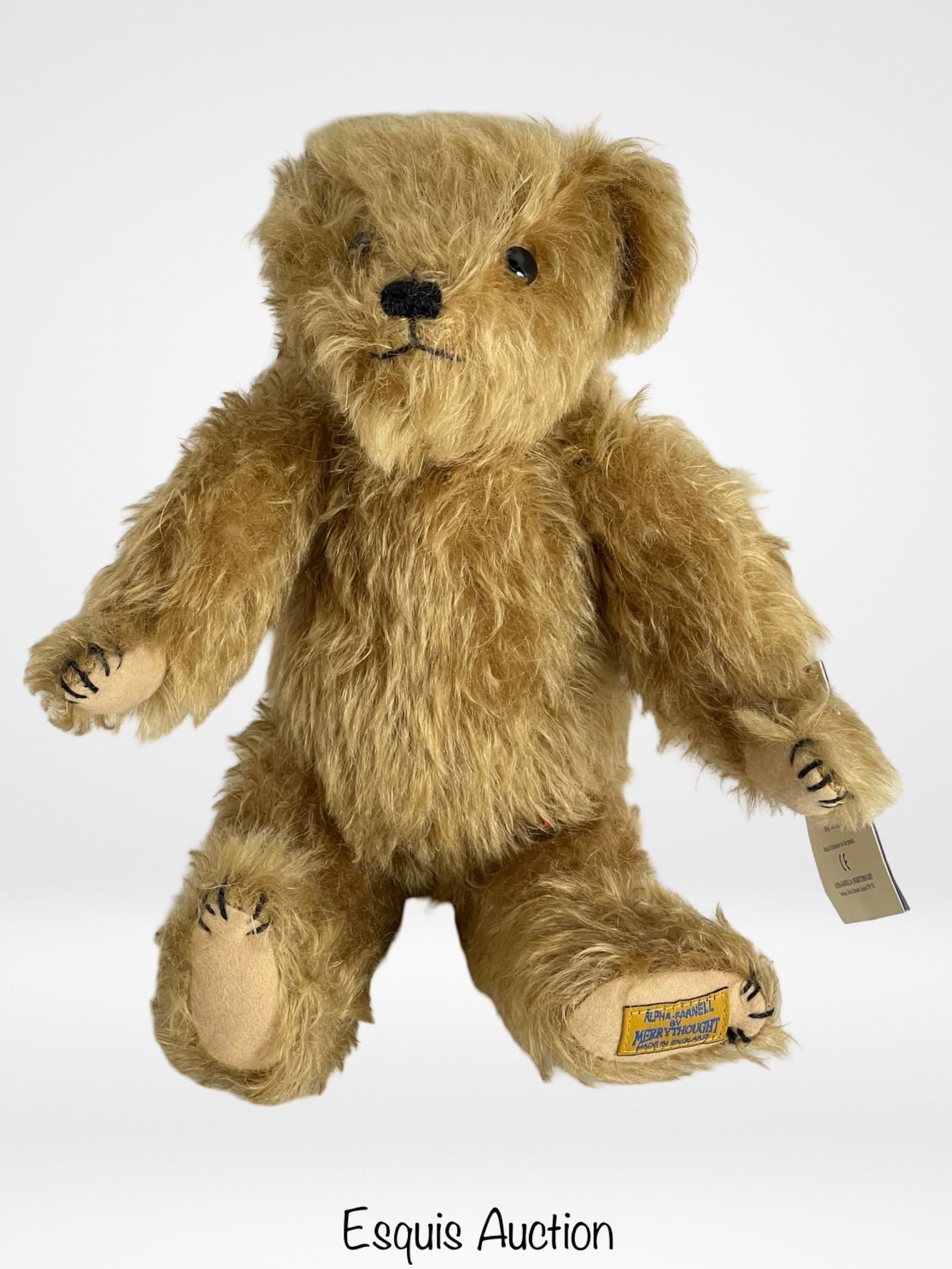 Merrythought Alpha Farnell LE Mohair Teddy Bear (1 of 4)