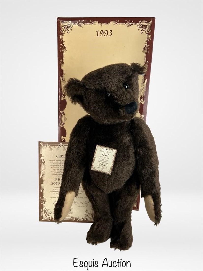 teiff British Collector's 1907 Replica Teddy Bear (1 of 5)