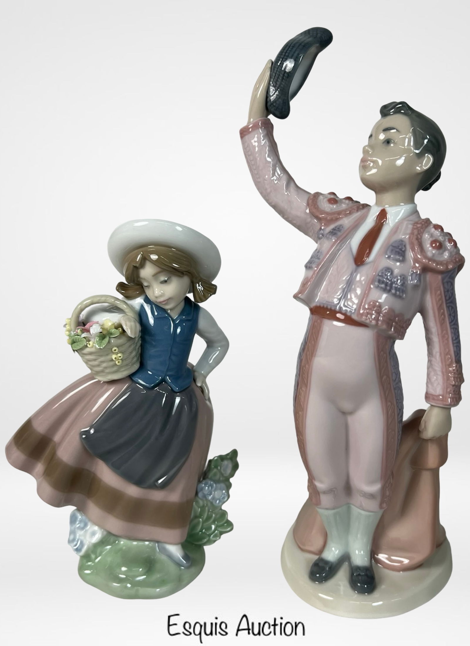 Lladro "Little Matador" & "Sweet Scent" Figurines (1 of 3)