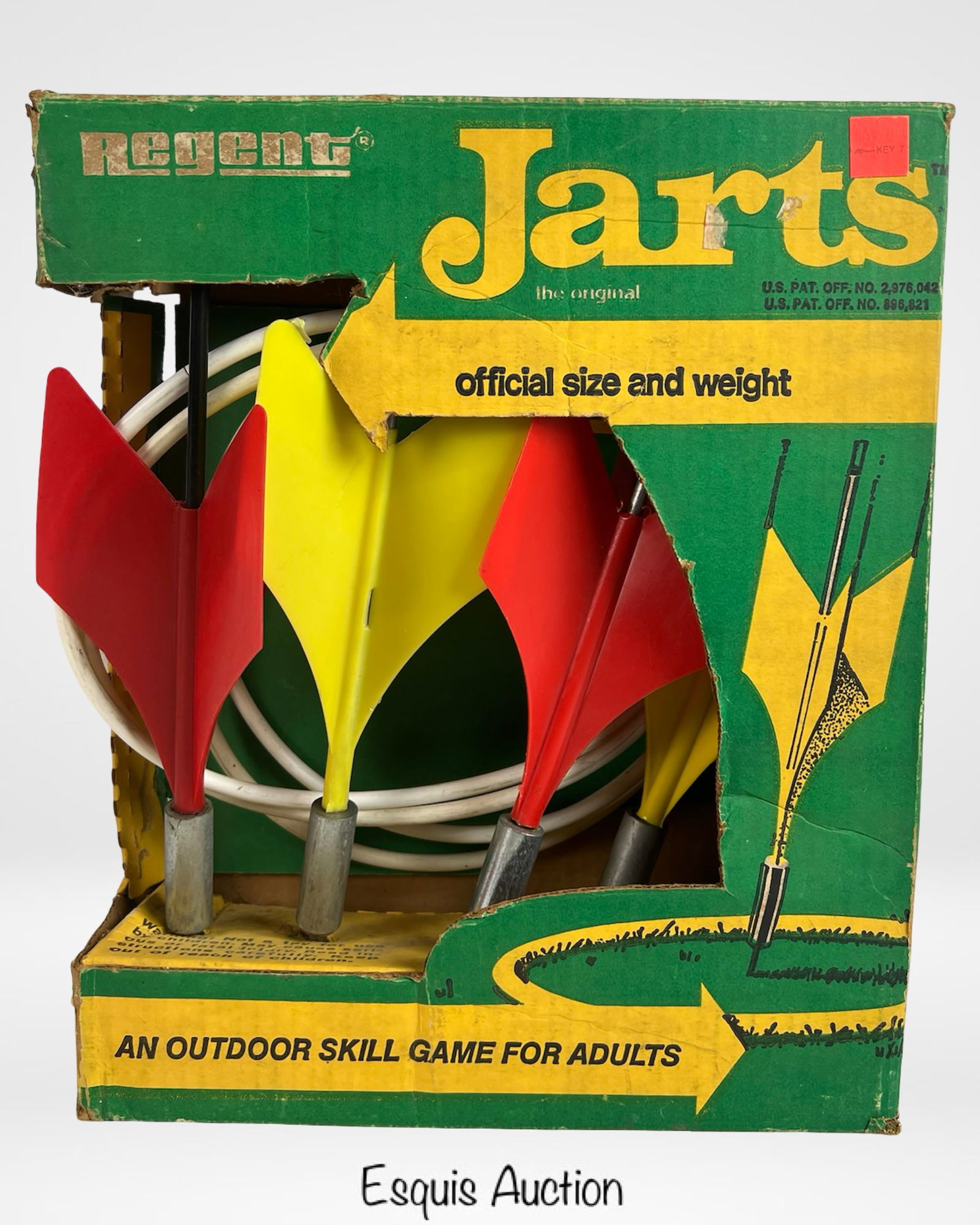 Vintage Regent Original Jarts Lawn Darts Game (1 of 5)