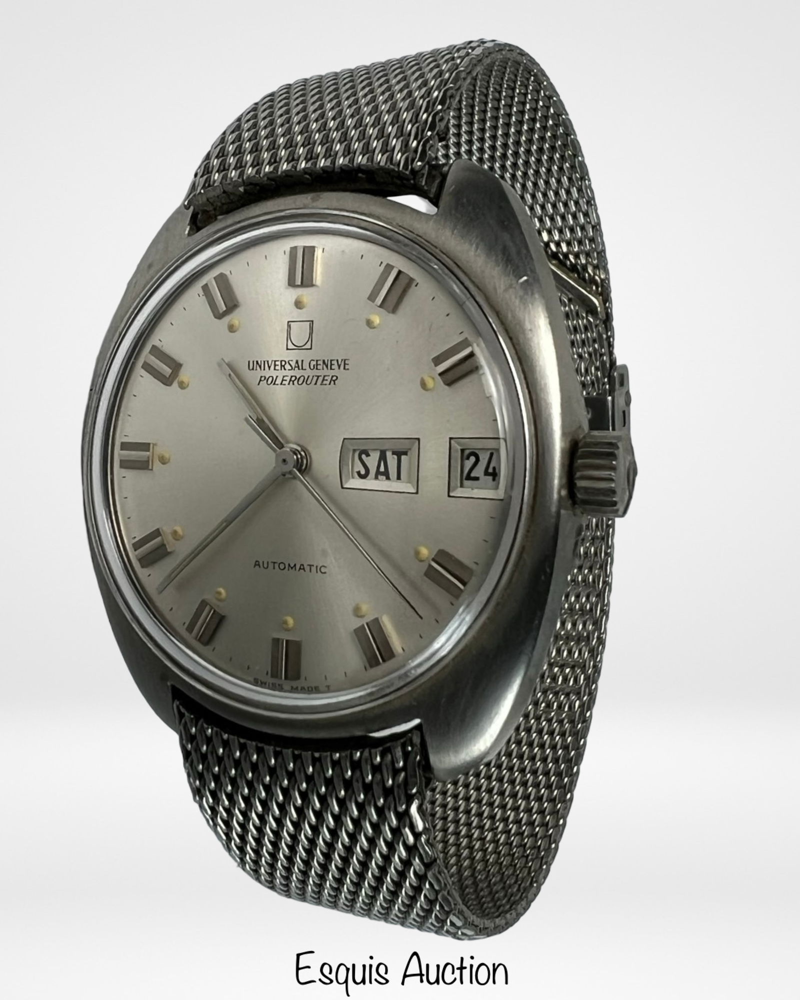 Universal Geneve Polerouter 872102 Automatic Watch (1 of 4)