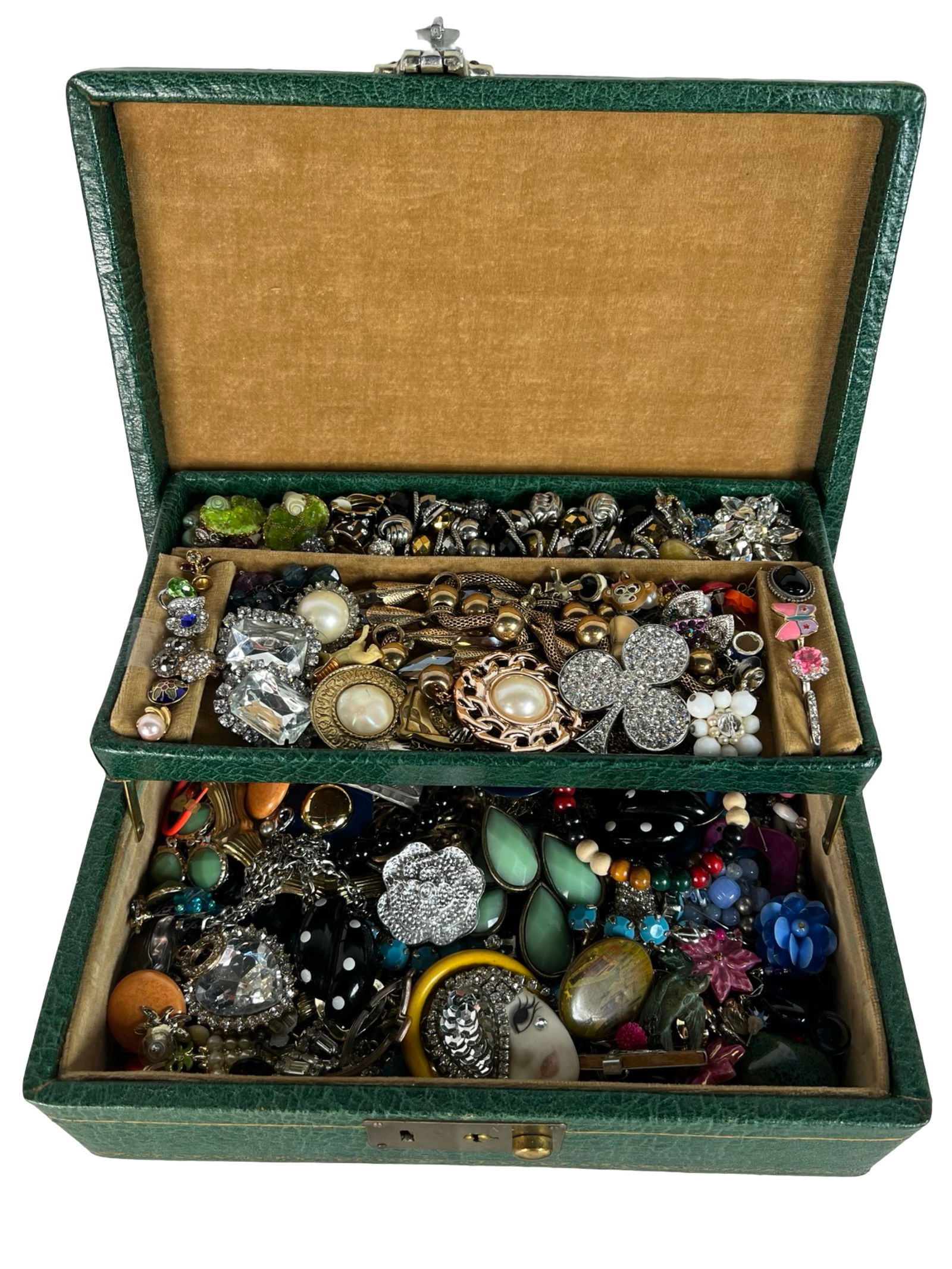 Vintage Jewelry Box Full of Unsearched Treasures (1 of 4)