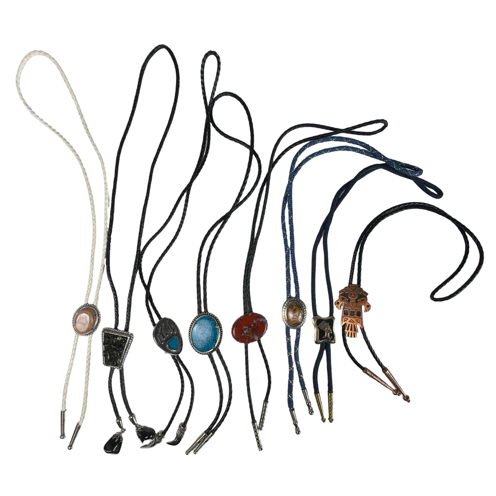 Assortment of Vintage Southwest Style Bolo Ties (1 of 3)