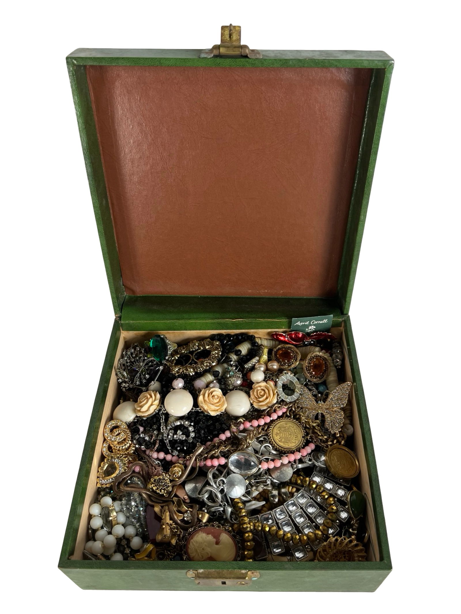 Box Filled with Unsearched Costume & Craft Jewelry (1 of 4)