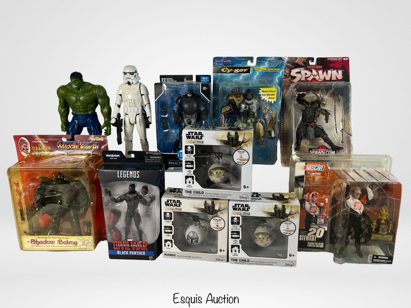 Lot of Mixed Action Figures - Marvel, Star Wars, (1 of 3)