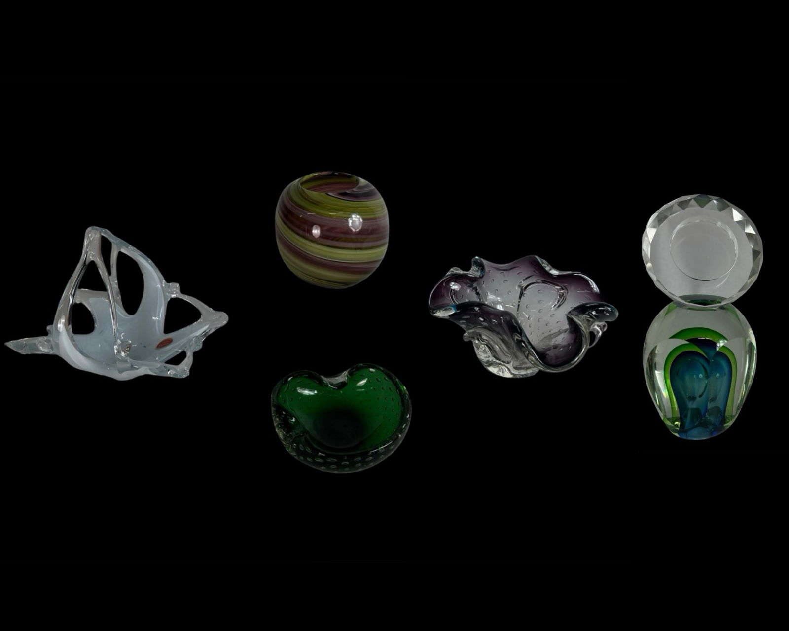 MCM  Murano & Art Glass Bowls, Sculptures & Paperw (1 of 7)