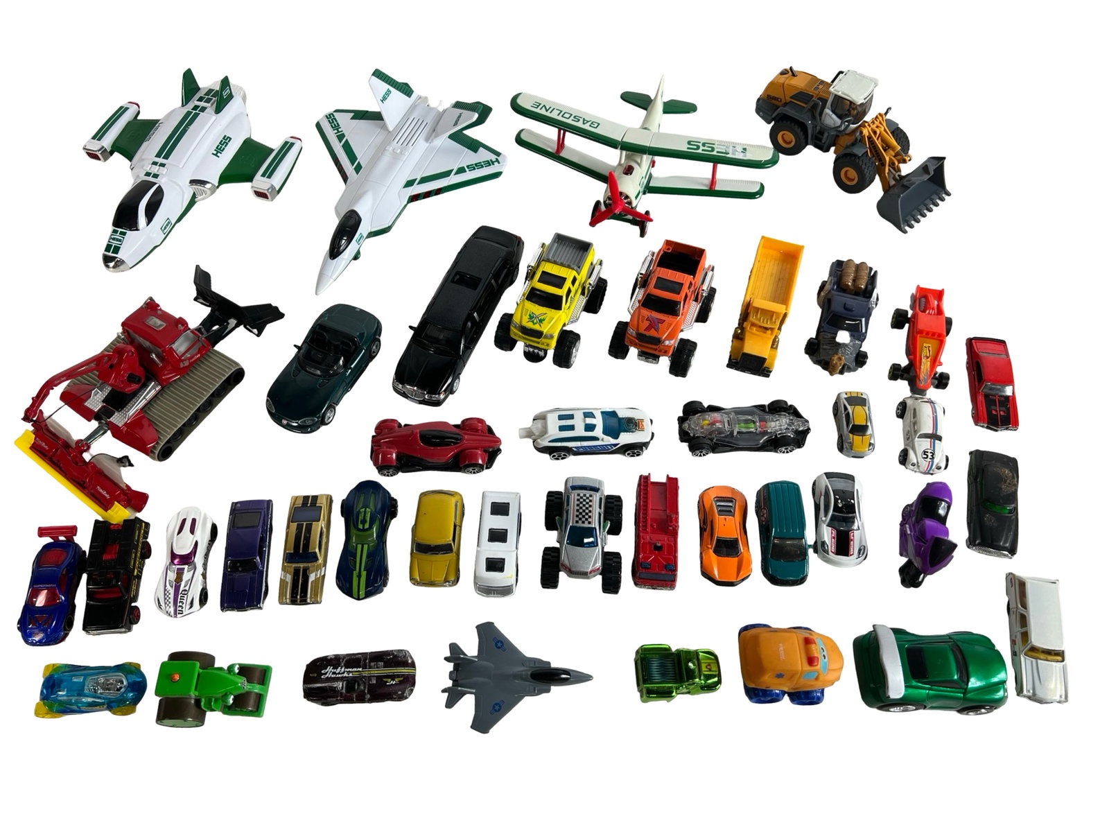 Lot of Vintage Toy Vehicles -Racecars, Trucks, Con (1 of 6)