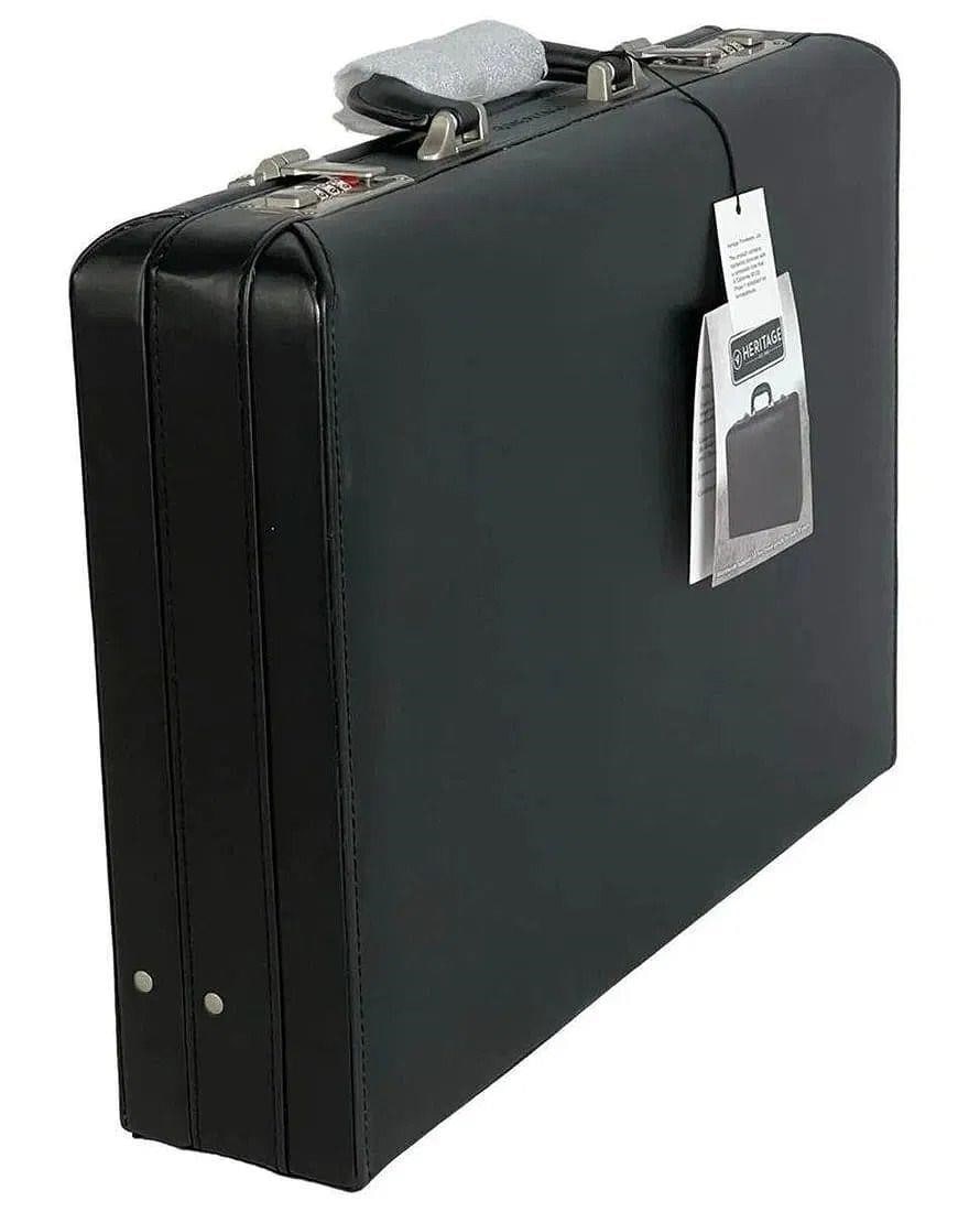 Heritage Travelware Business Attache Briefcase New: Elevate your professional style with this Heritage Travelware Business Attache Briefcase, designed for durability and functionality. New