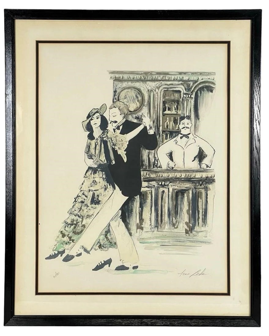 Jean Bofa - Hand Signed Limited Edition Lithograph (1 of 3)