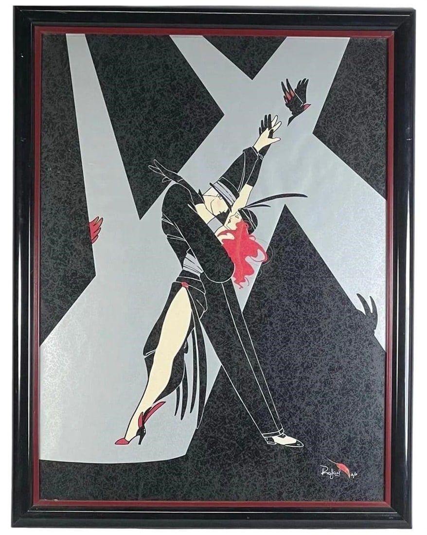 Jorge Acevedo Rafael- Dancers AP Signed Lithograph (1 of 2)