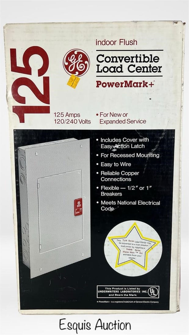 GE PowerMark Plus Convertible Load Center- New (1 of 1)