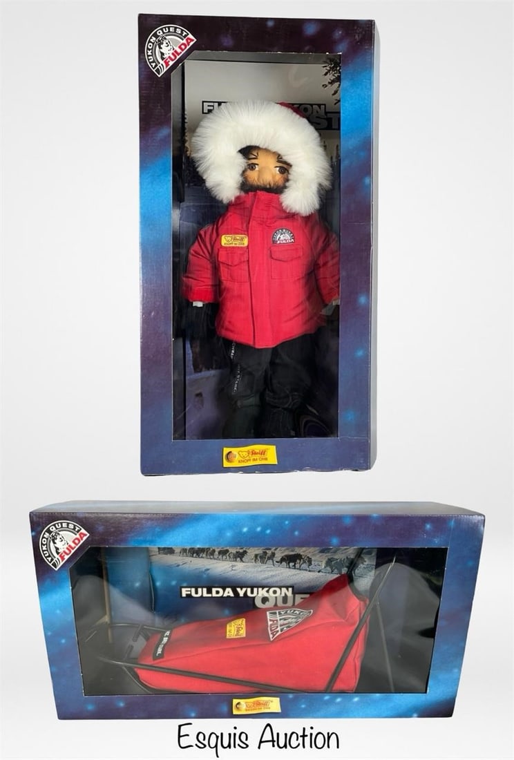 Steiff "Fulda Yukon Quest" Musher & Sledge LE Set (1 of 5)
