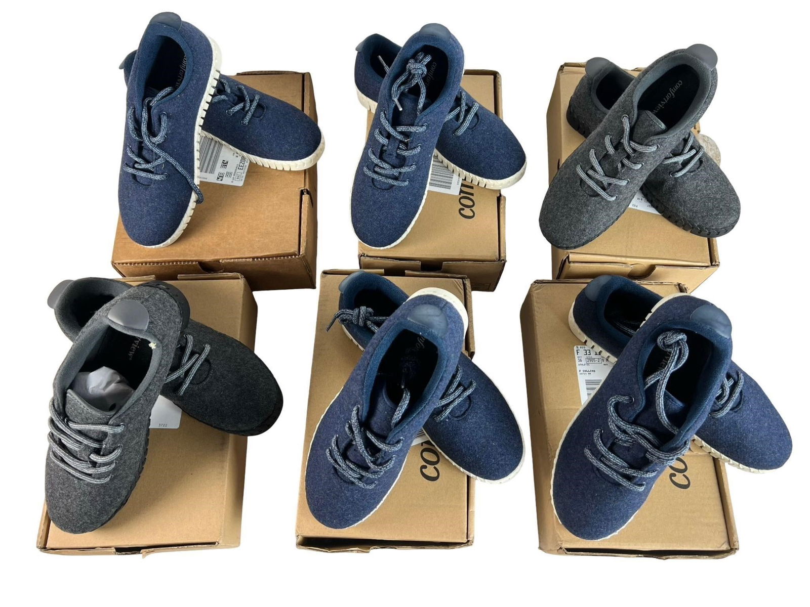 Lot of 6 pairs Confort View Womans Soes Sz9 (1 of 2)