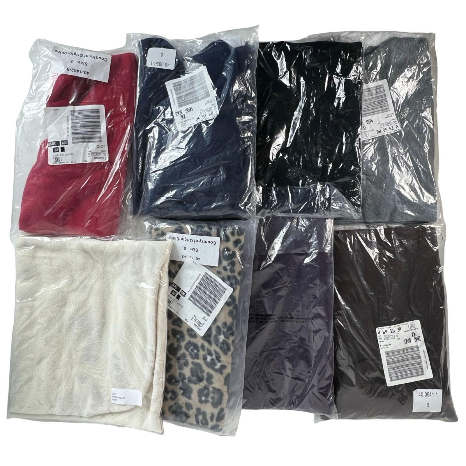 Lot of Women's Fashion Scarves - Assorted Colors (1 of 1)